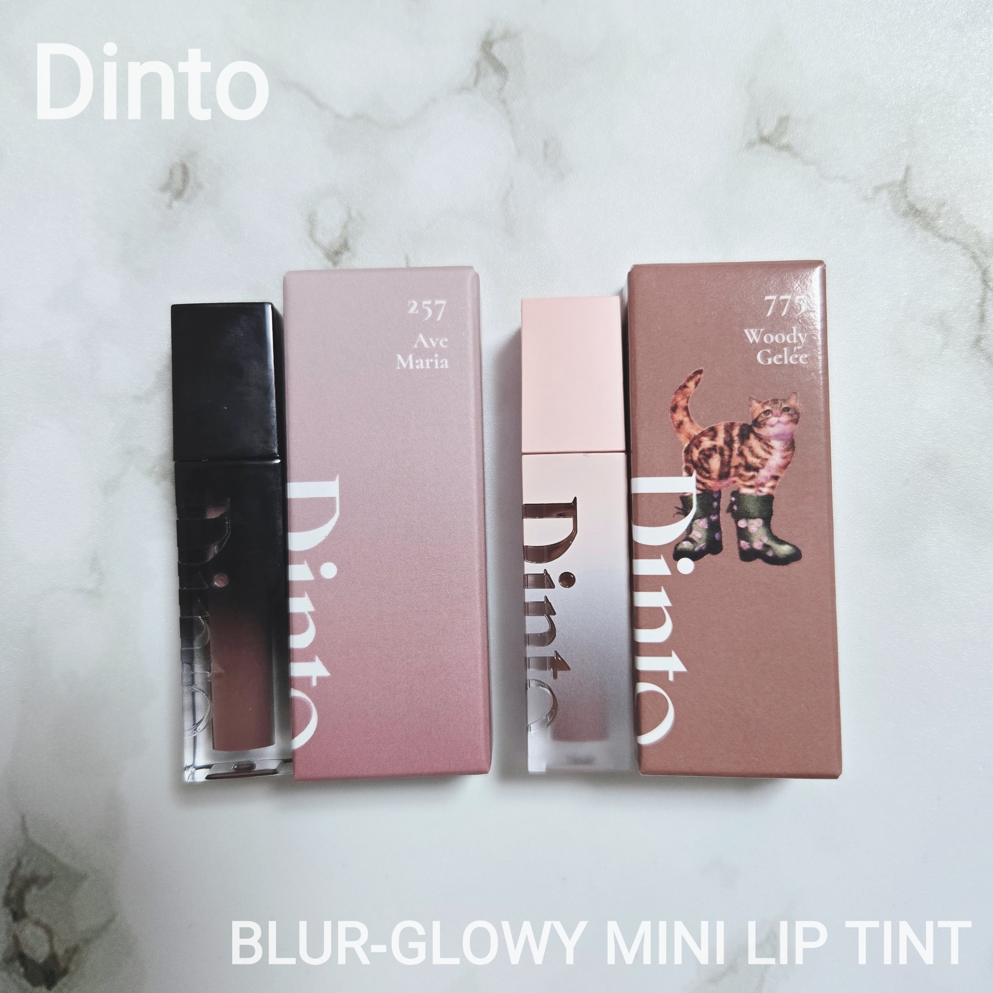 ブラーグローイミニリップティント/Dinto/リップティントを使ったクチコミ（1枚目）