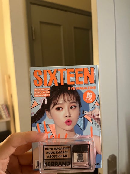 16 EYE MAGAZINE 04 HEY MY DAY/16BRAND/アイシャドウパレットの画像
