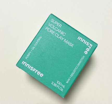 スーパーヴォルカニック ポア クレイマスク/innisfree/洗い流すパック・マスクを使ったクチコミ(1枚目)