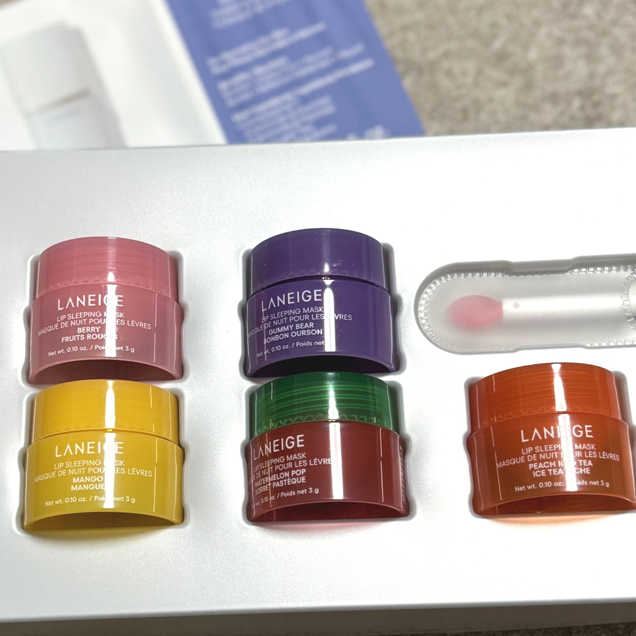 リップスリーピングマスク ミッドナイトミニズ/LANEIGE/その他キットセットを使ったクチコミ（2枚目）