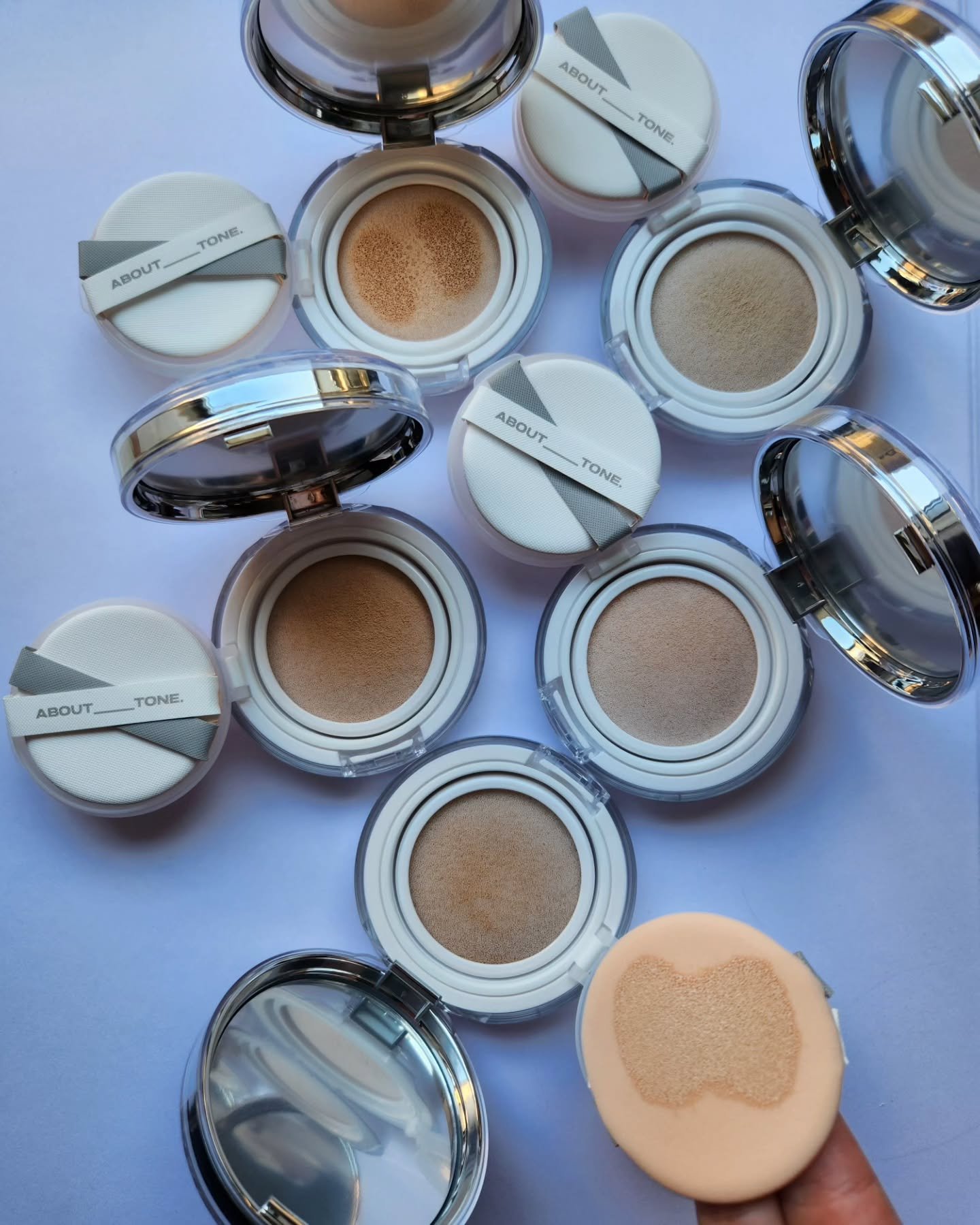 スキンレイヤーフィットクッション/ABOUT TONE/クッションファンデーションを使ったクチコミ（2枚目）