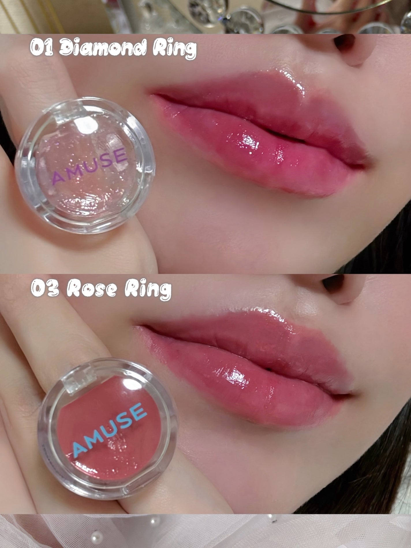 リップリングバーム/AMUSE/リップバームを使ったクチコミ(4枚目)