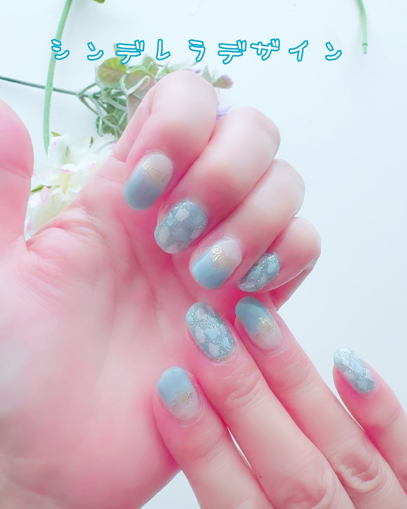 ハンド&ペディキュアセット Disney collection/ohora/ネイルシールを使ったクチコミ(3枚目)