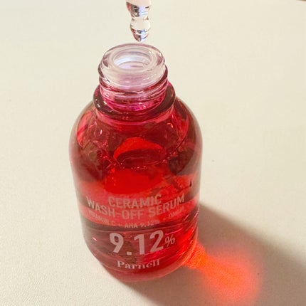 AHA 9.12 オミジャ 陶器肌 ウォッシュオフ セラム/parnell/美容液を使ったクチコミ(4枚目)