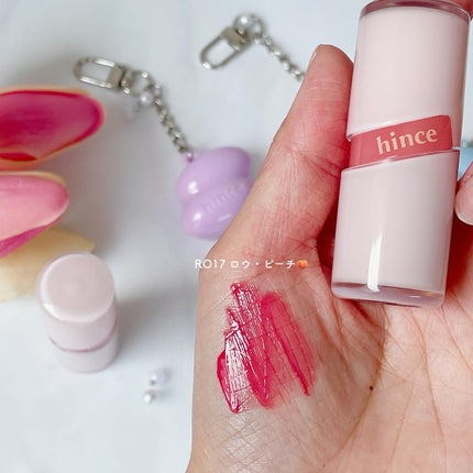 ロウグロウジェルティント/hince/リップティントを使ったクチコミ(4枚目)