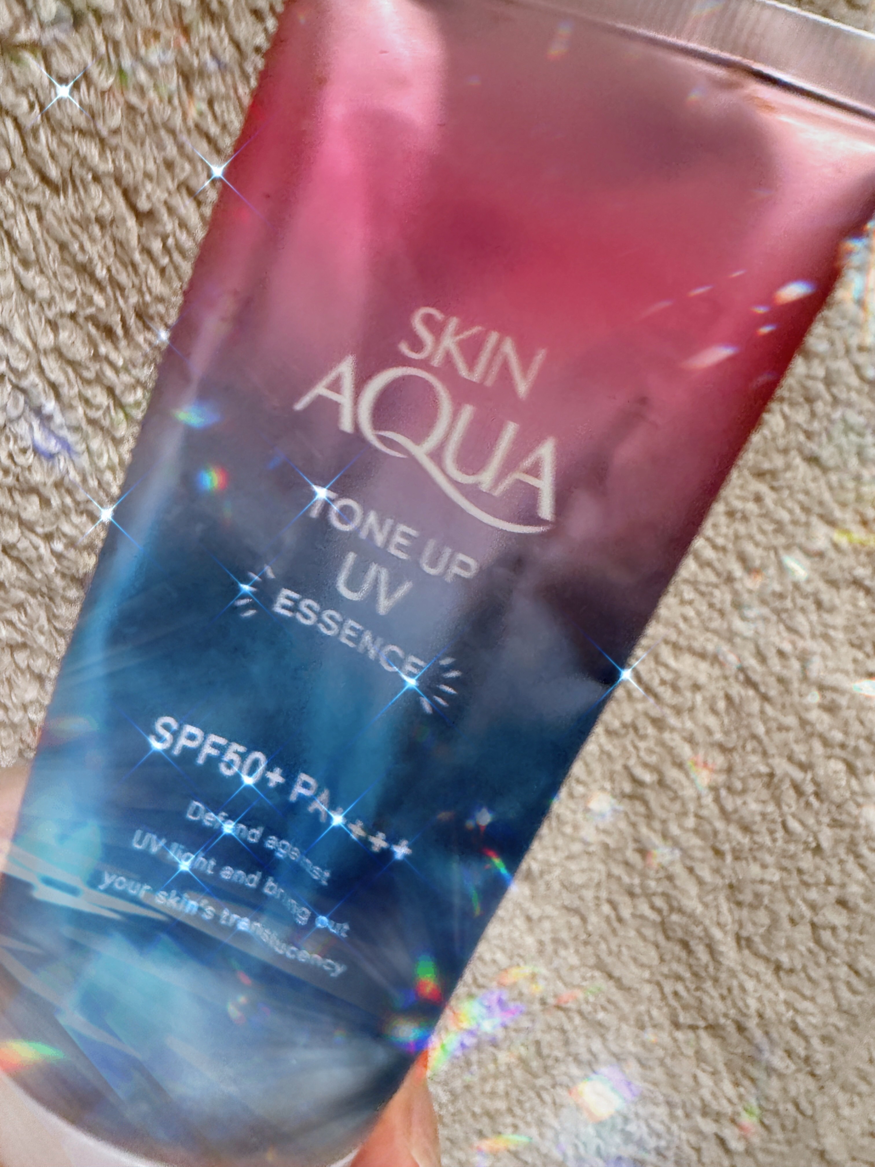 スキンアクア トーンアップUVエッセンス/スキンアクア/日焼け止めクリームを使ったクチコミ（1枚目）
