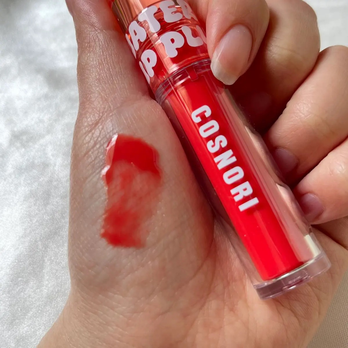 ウォーターフルリッププランパー ストロング 03 プリティコーラル/COSNORI/リッププランパーを使ったクチコミ（2枚目）
