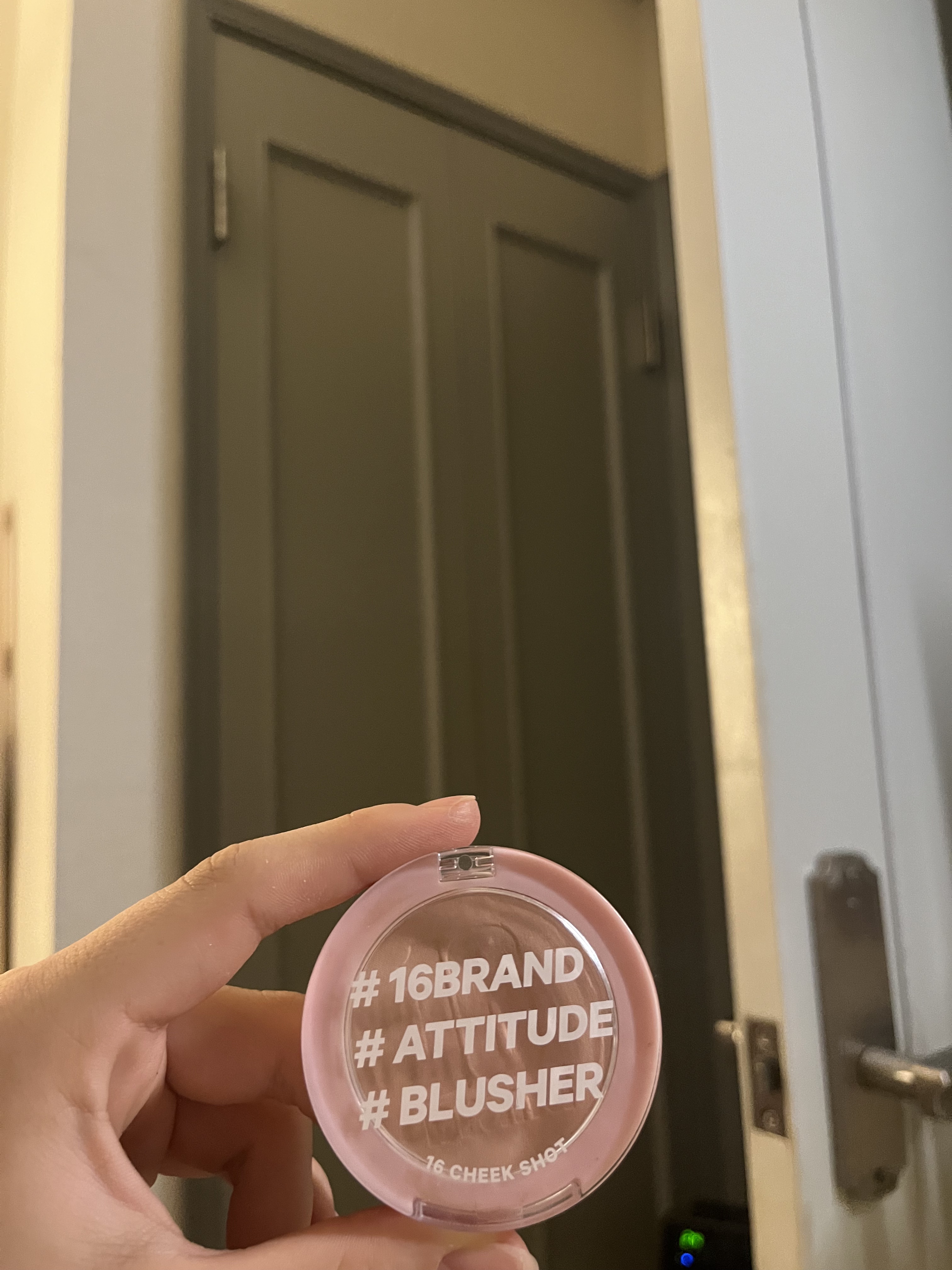 16 CHEEK SHOT/16BRAND/パウダーチークを使ったクチコミ（1枚目）