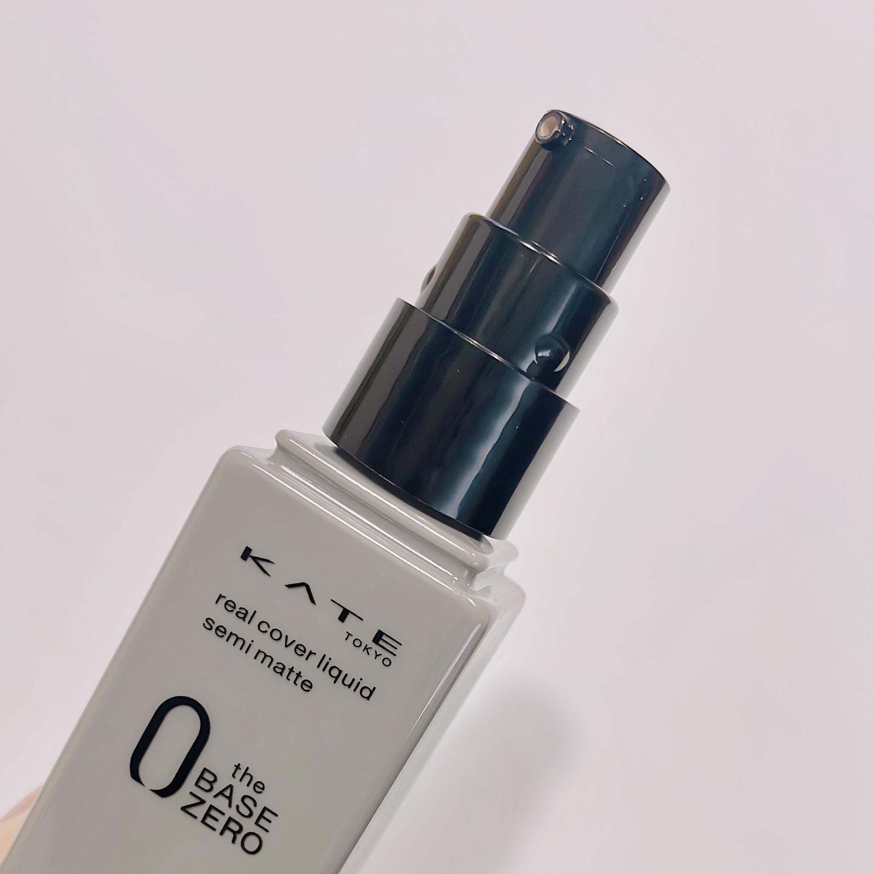 リアルカバーリキッド（セミマット）/KATE/リキッドファンデーションを使ったクチコミ（2枚目）