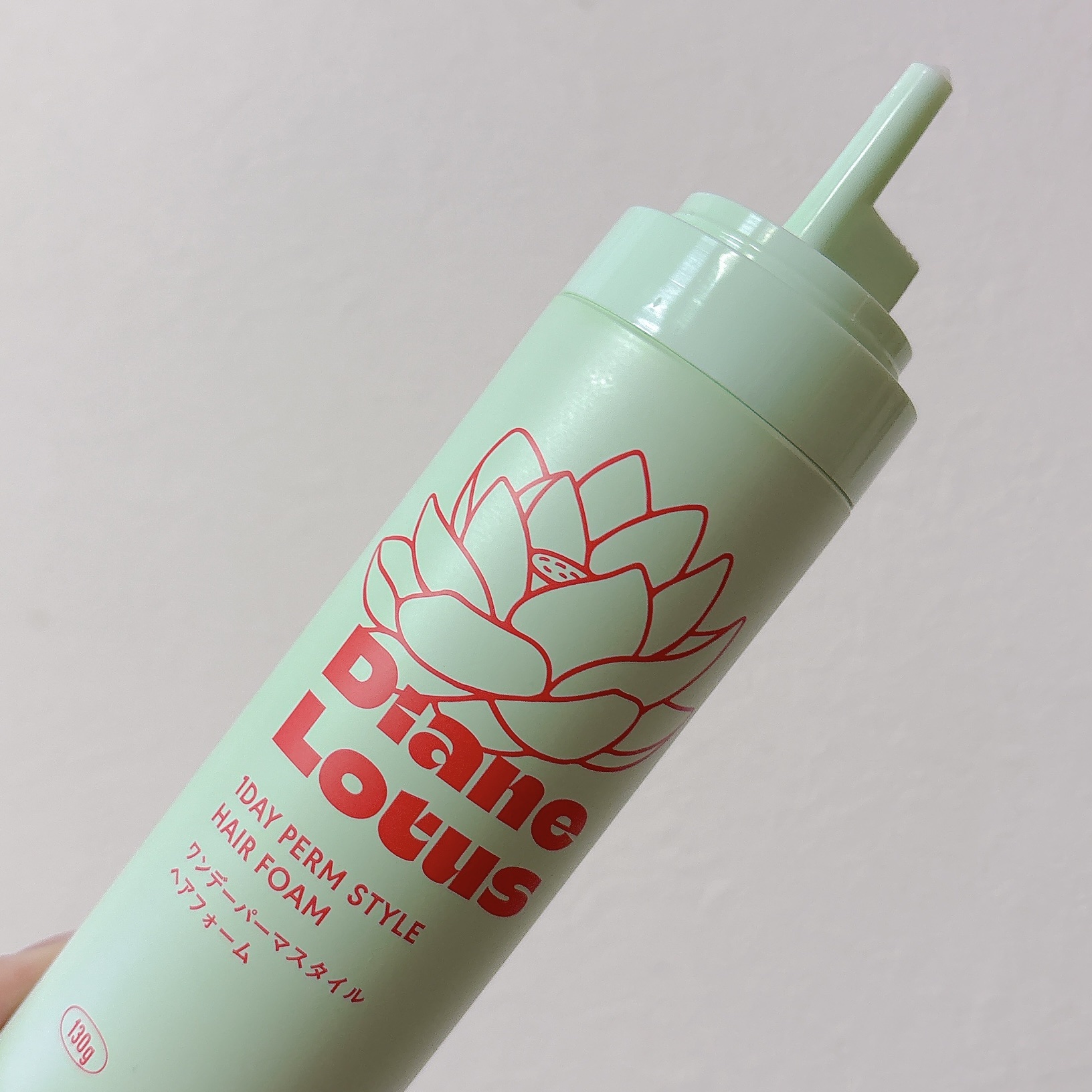 ロータス ワンデーパーマスタイル ヘアフォーム ティー＆シトラスの香り/ダイアン/その他スタイリングを使ったクチコミ（2枚目）