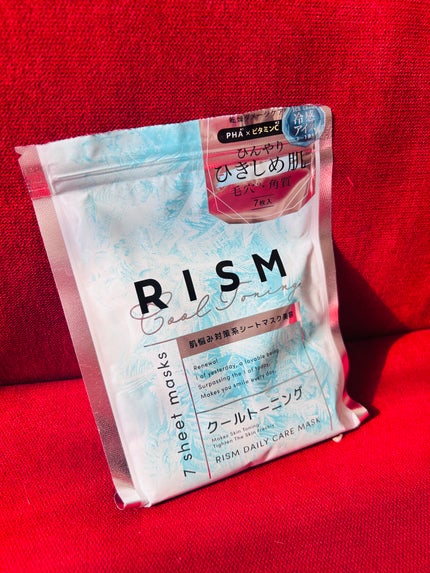 リズム デイリーケアマスク クールトーニング/RISM/シートマスク・パックを使ったクチコミ(1枚目)