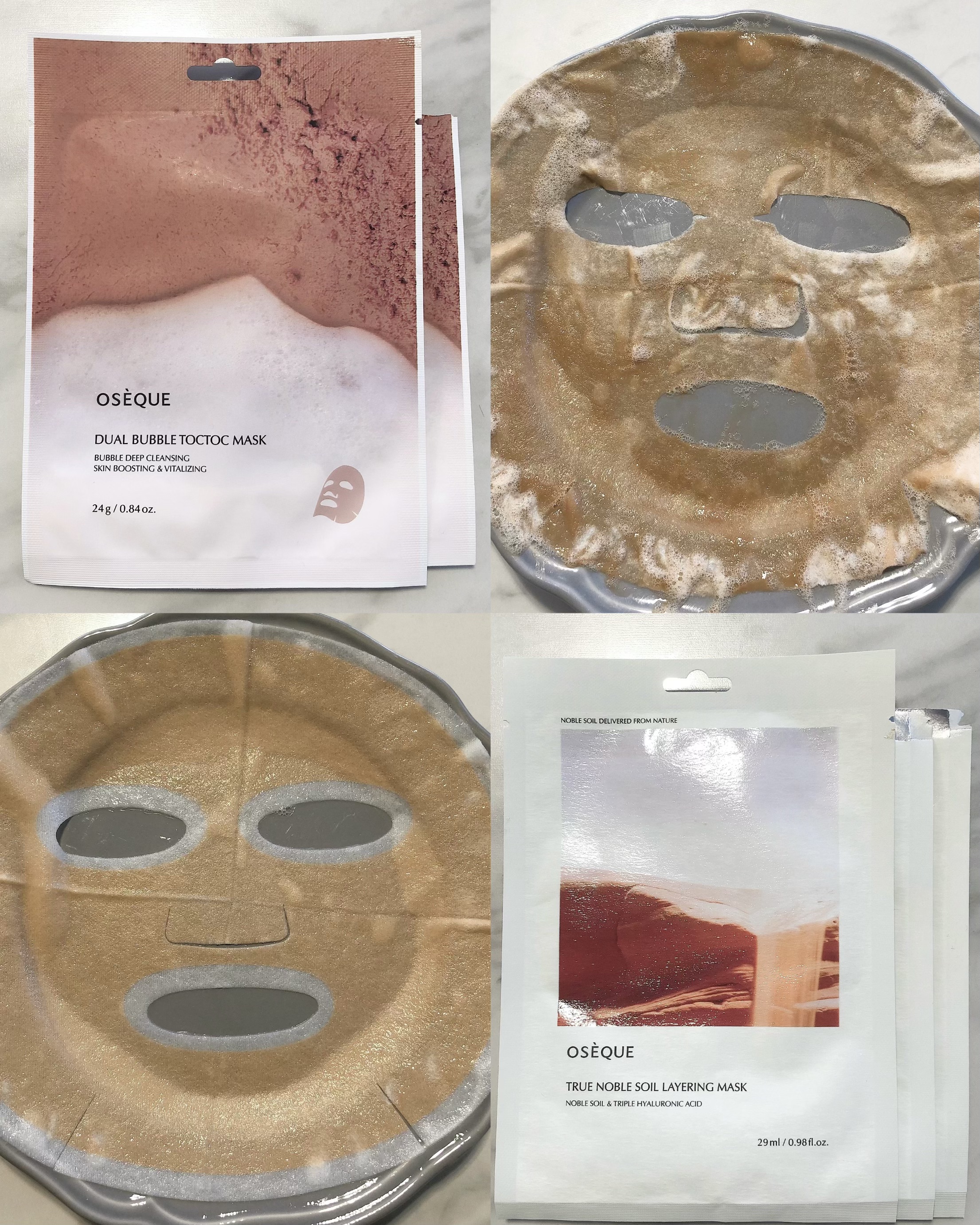 OSEQUE NOBLE SOIL LAYERING MASK/OSEQUE/シートマスク・パックを使ったクチコミ（1枚目）