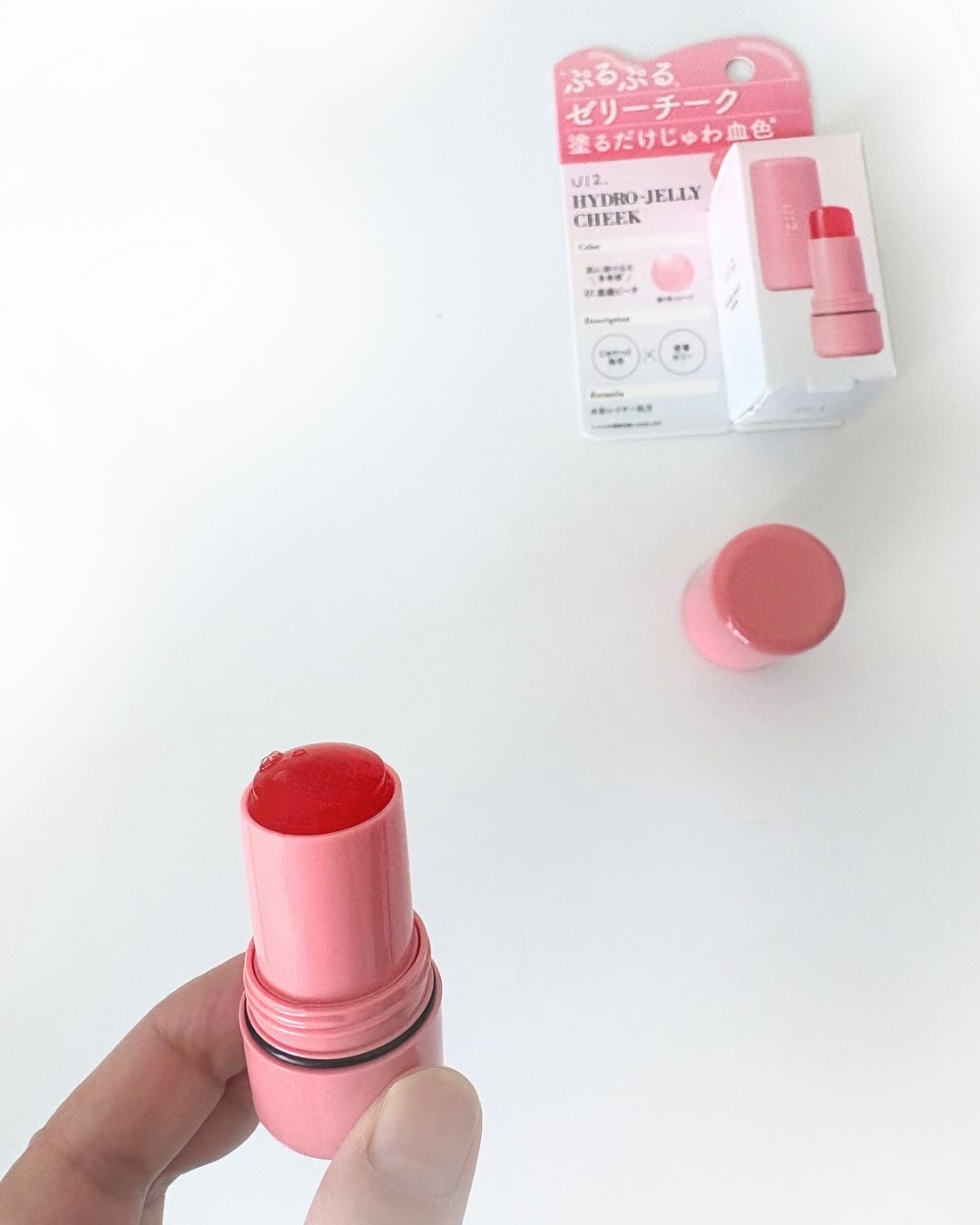 ハイドロゼリーチーク/Ui2./ジェル・クリームチークを使ったクチコミ（3枚目）