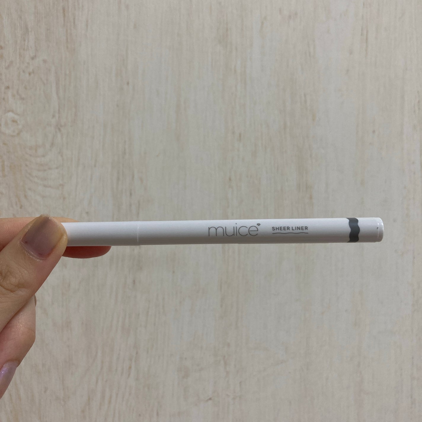 シリライナー/muice/リキッドアイライナーを使ったクチコミ(1枚目)