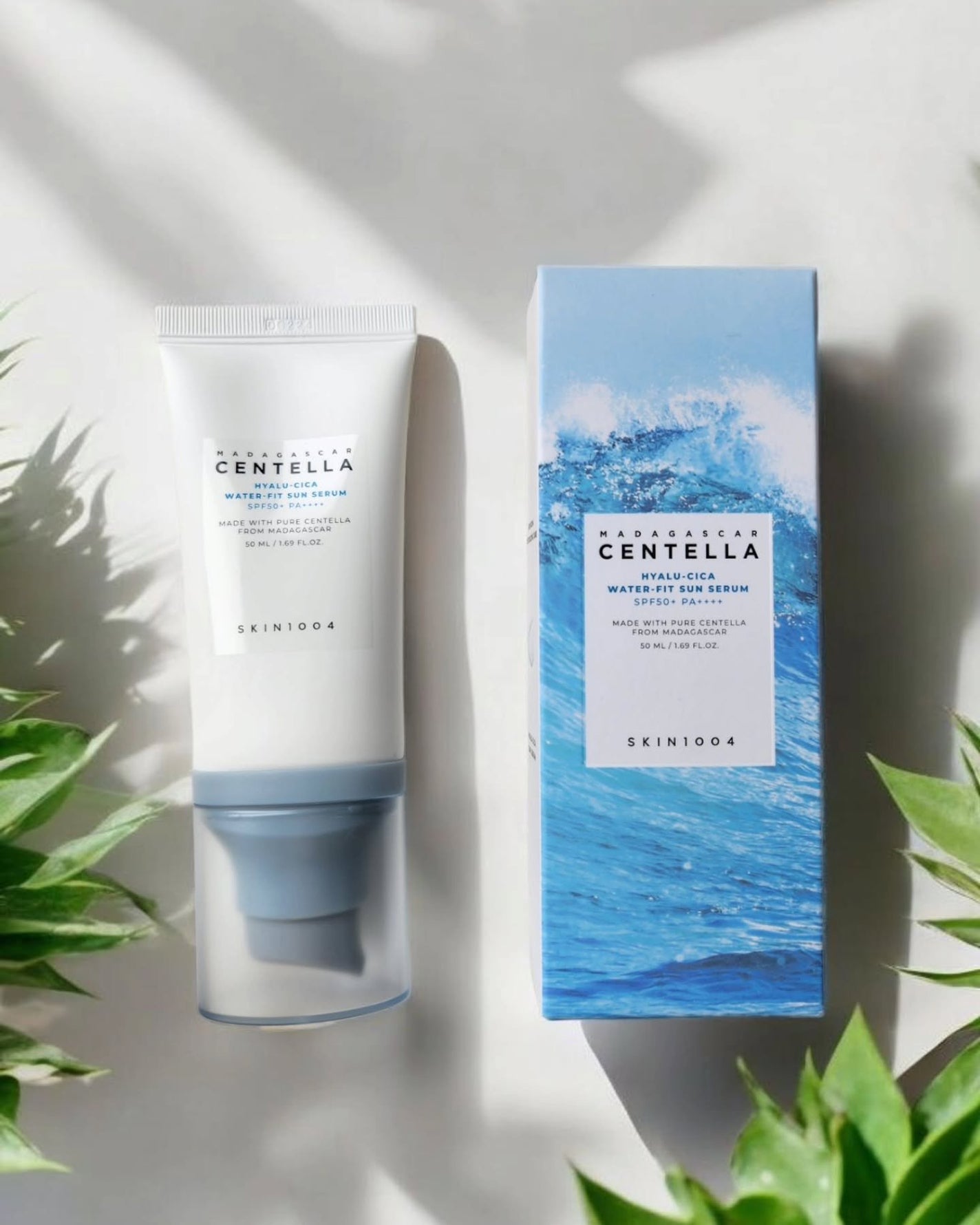 ヒアルーシカ ウォーターフィット サンセラム/SKIN1004/日焼け止めローションを使ったクチコミ(1枚目)