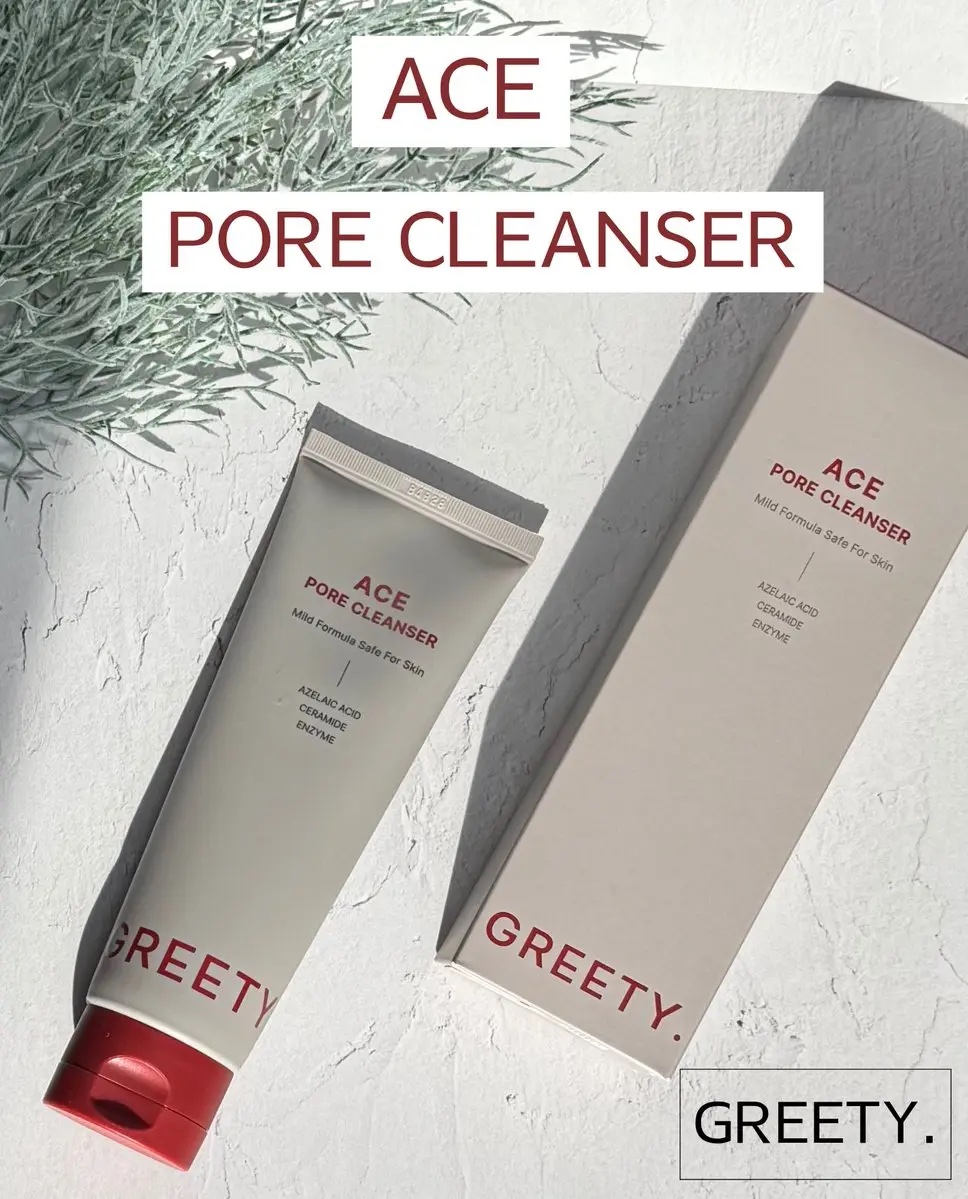 ACE pore cleanser /GREETY/洗顔フォームを使ったクチコミ（1枚目）