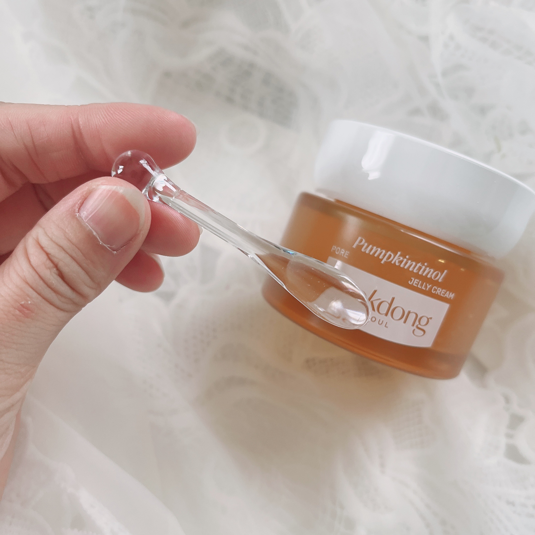 パンプチノールポアゼリークリーム/Saekdong SEOUL/フェイスクリームを使ったクチコミ（3枚目）