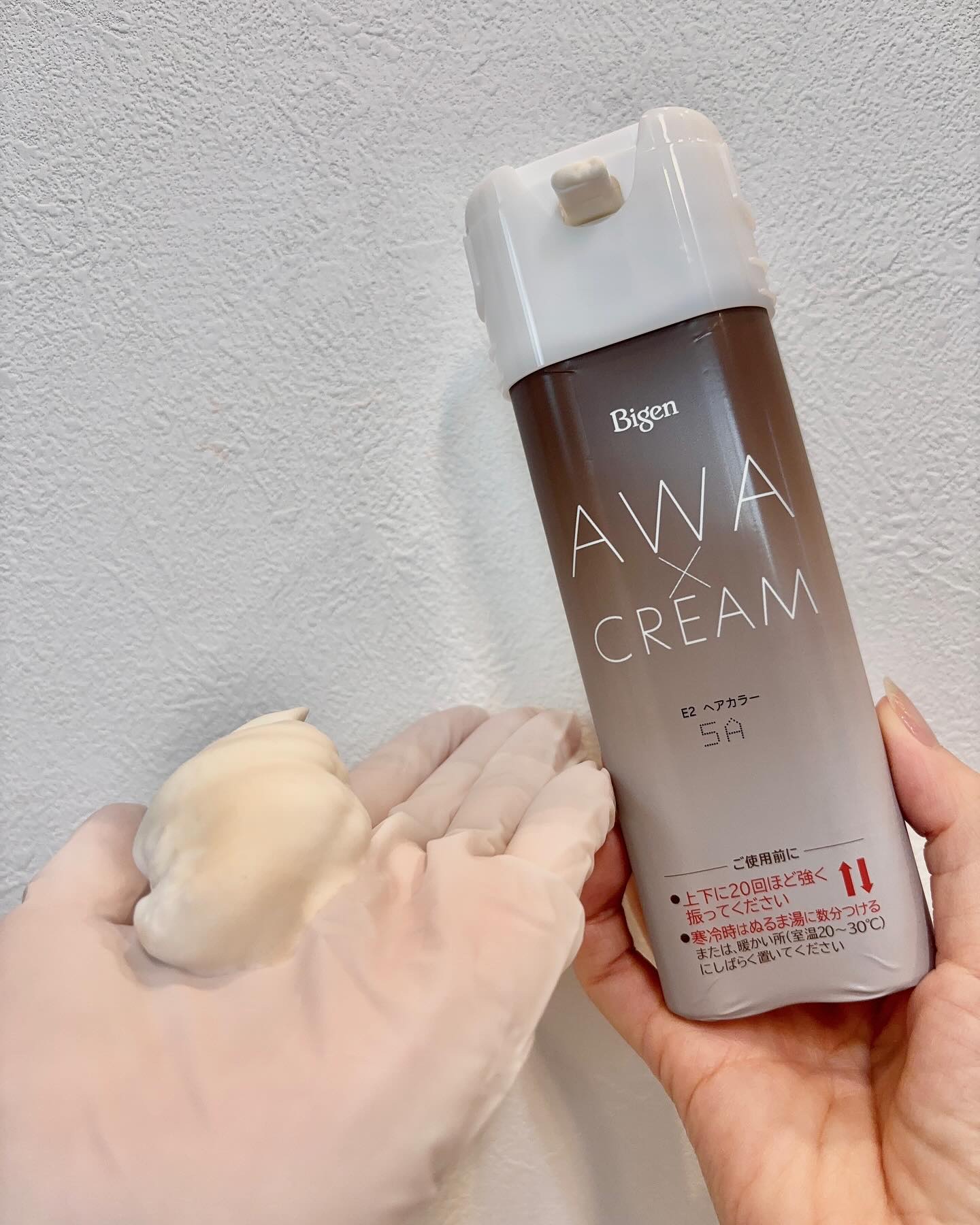 泡クリームカラー/ビゲン/ヘアカラーを使ったクチコミ（3枚目）