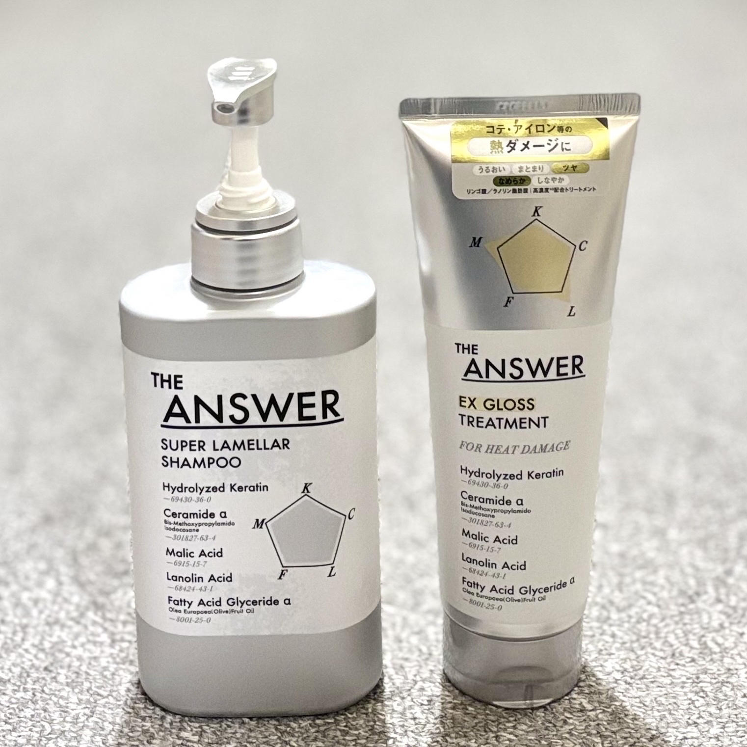 THE ANSWER スーパーラメラシャンプー/THE ANSWER/市販シャンプーを使ったクチコミ（1枚目）