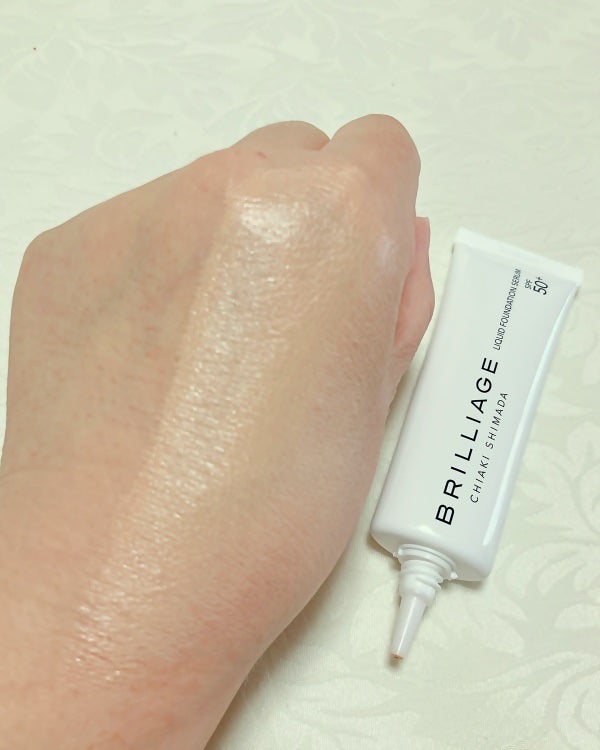 セッティング リキッドファンデーション セラム/ブリリアージュ/リキッドファンデーションを使ったクチコミ(7枚目)