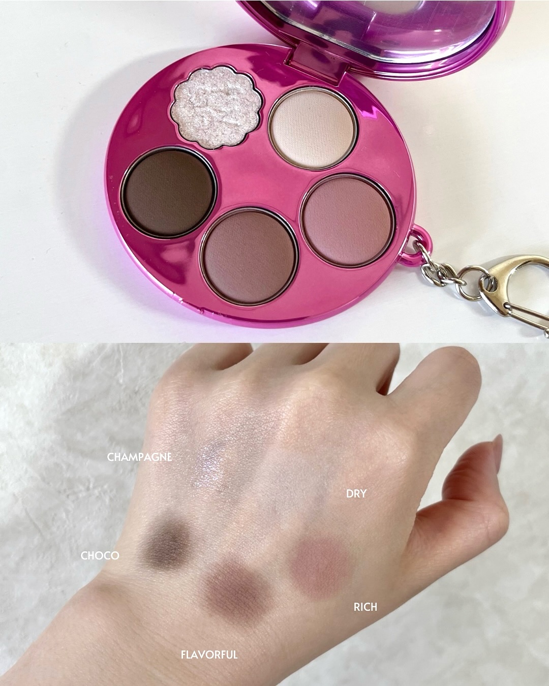 フィー ポケットアイパレット/fwee/アイシャドウパレットを使ったクチコミ（3枚目）