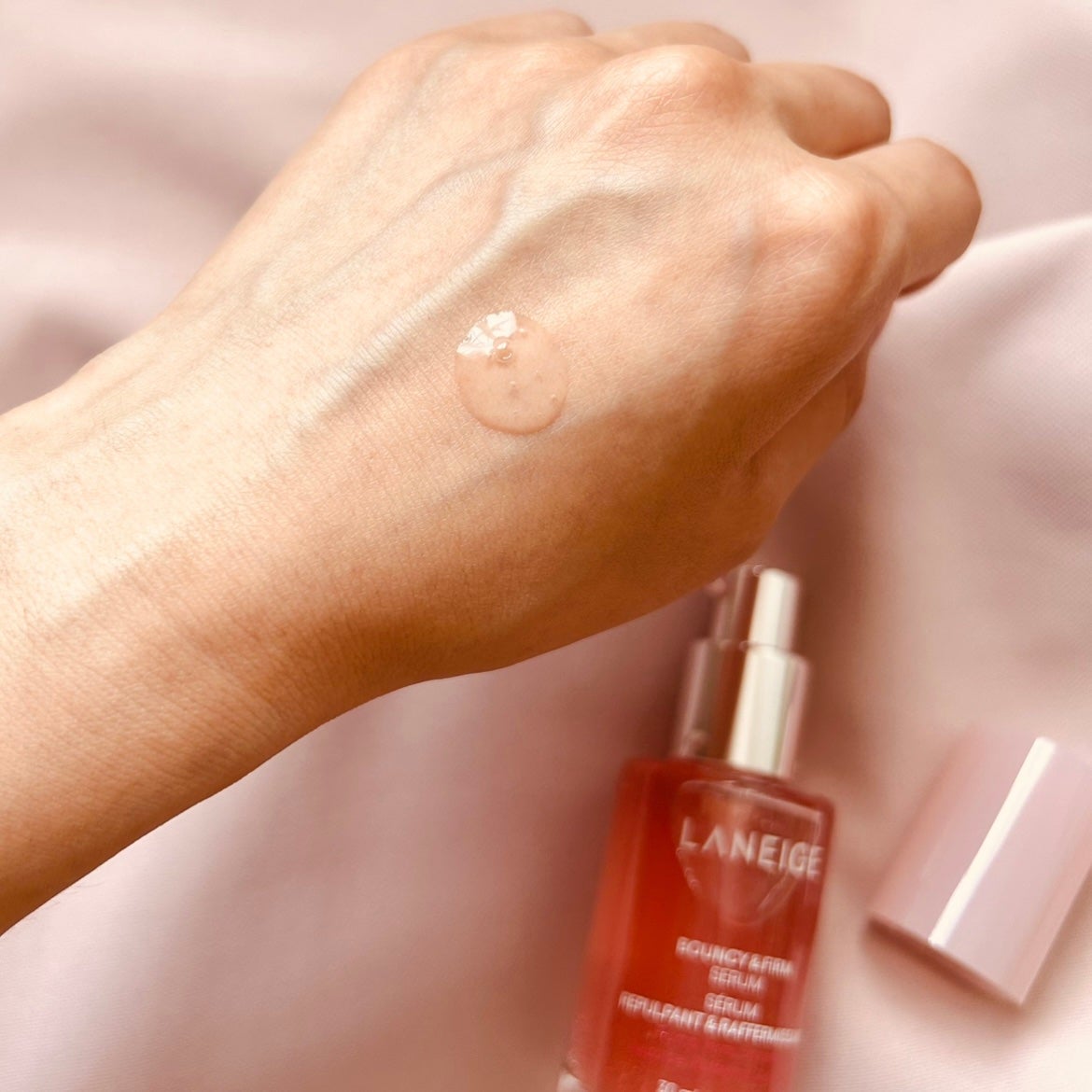 バウンシーセラム/LANEIGE/美容液を使ったクチコミ(3枚目)