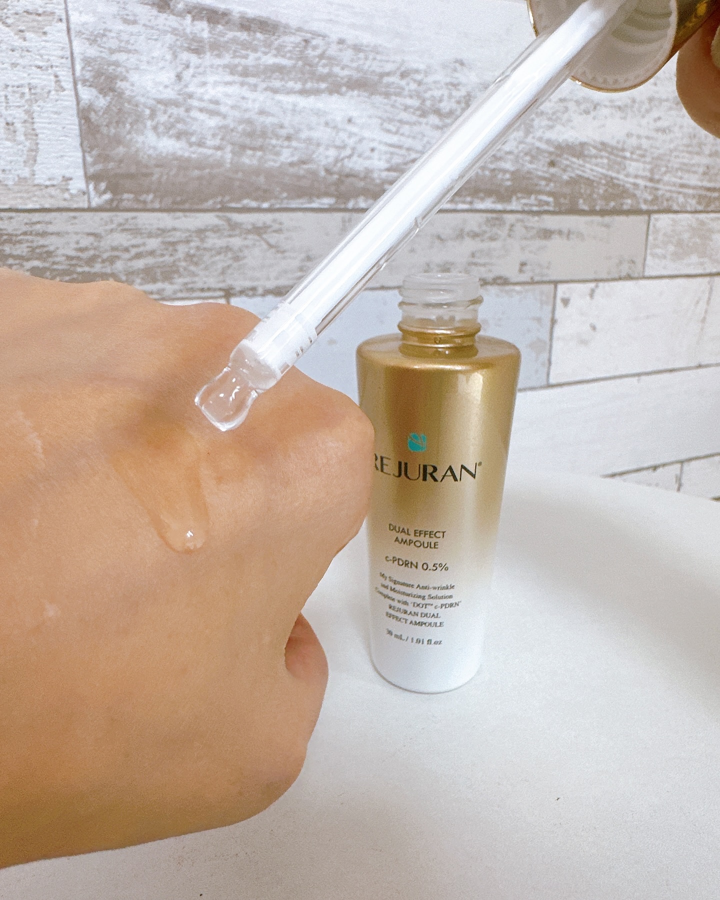 REJURAN デュアル エフェクト アンプル 30mL/REJURAN COSMETICS/美容液を使ったクチコミ（3枚目）