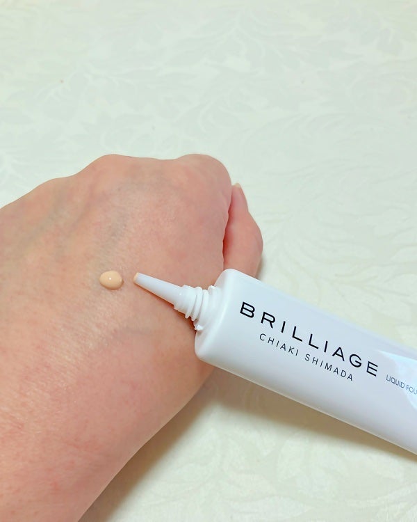 セッティング リキッドファンデーション セラム/ブリリアージュ/リキッドファンデーションを使ったクチコミ(5枚目)