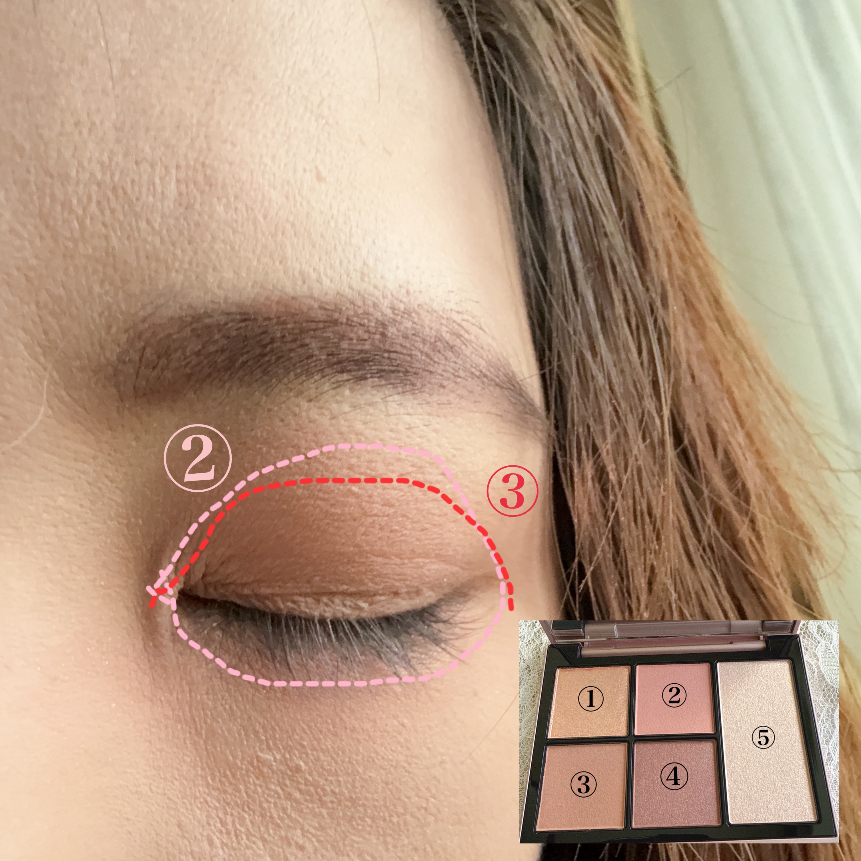 フェイス スタイリスト EX13 Spread Love/SNIDEL BEAUTY/アイシャドウパレットを使ったクチコミ（2枚目）