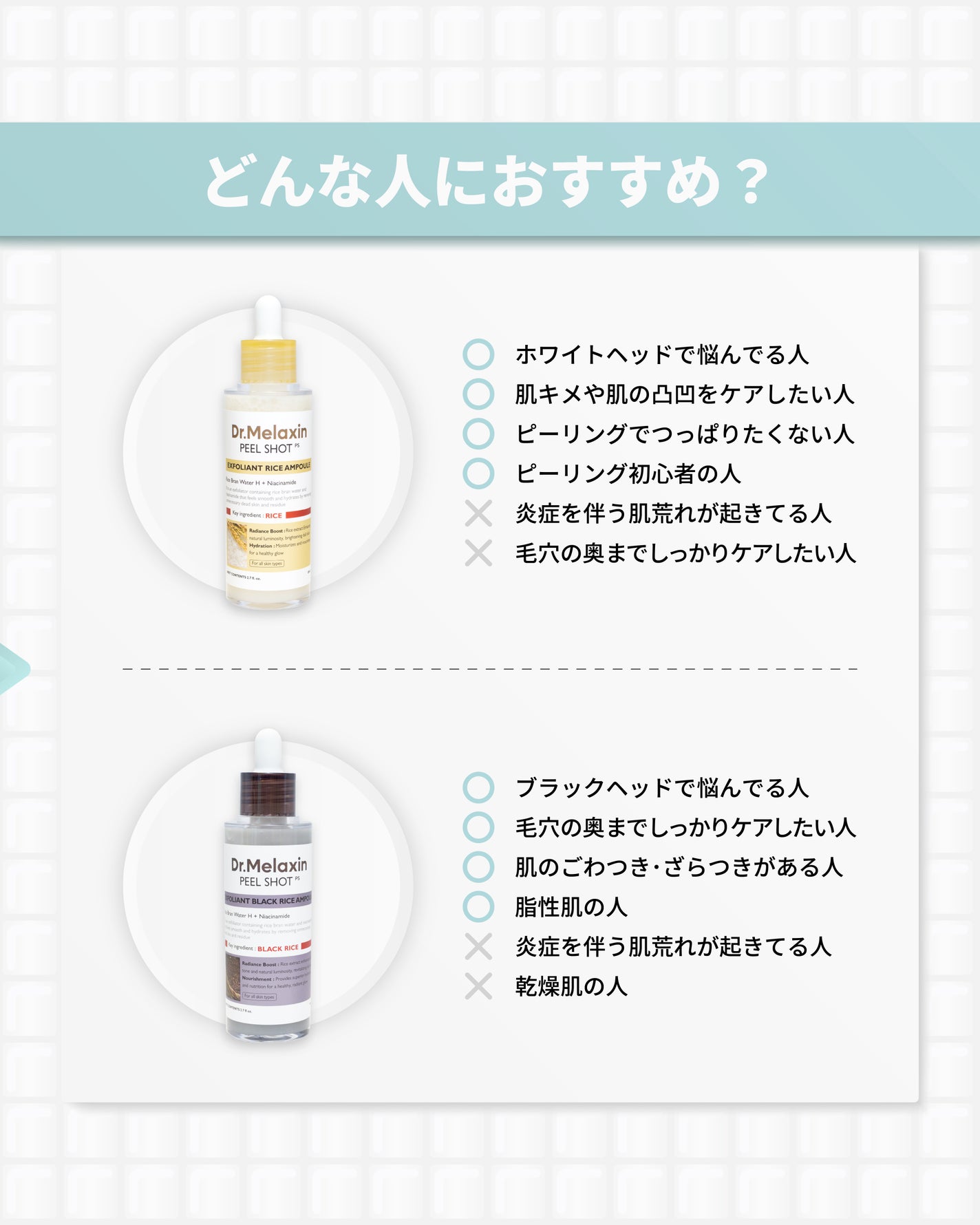 白米ピールショットゴマージュアンプル/Dr.Melaxin/美容液を使ったクチコミ(8枚目)