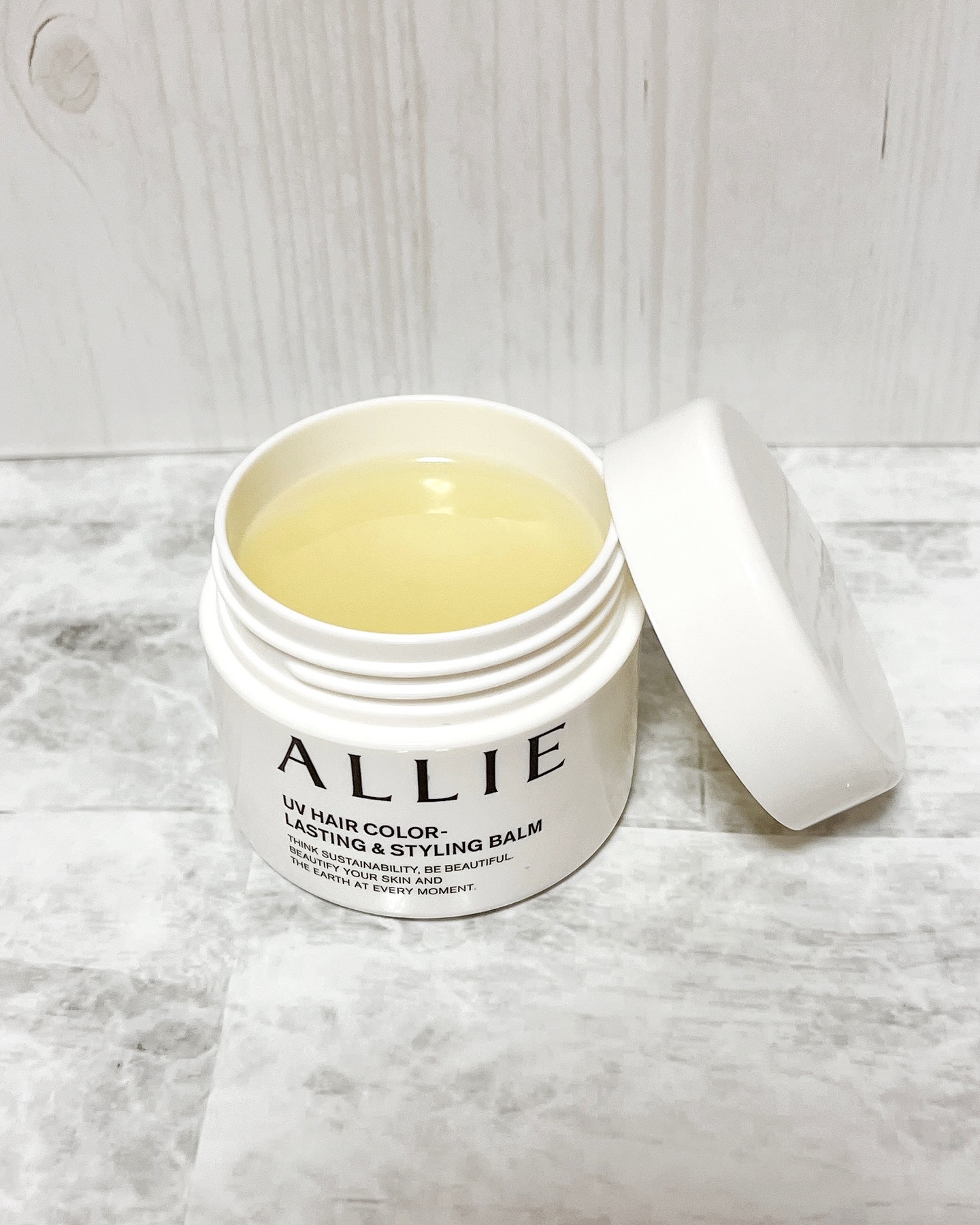 アリィー UVヘアカラーロックバーム/アリィー/ヘアバームを使ったクチコミ（3枚目）