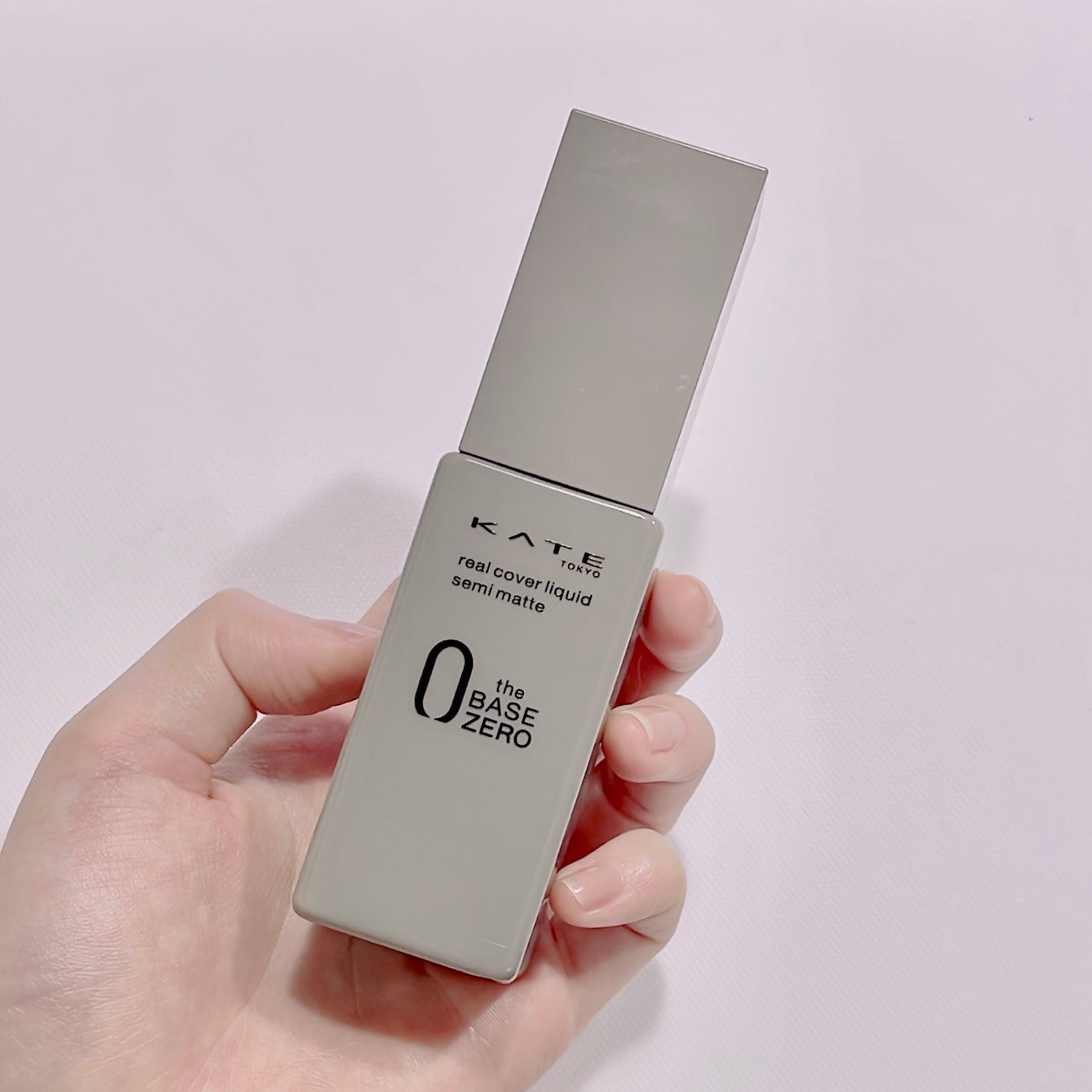 リアルカバーリキッド(セミマット)/KATE/リキッドファンデーションを使ったクチコミ(5枚目)
