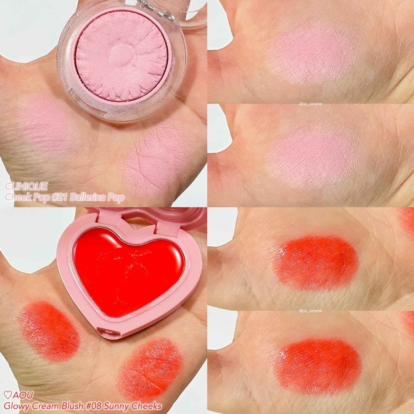 チーク ポップ/CLINIQUE/パウダーチークを使ったクチコミ(4枚目)