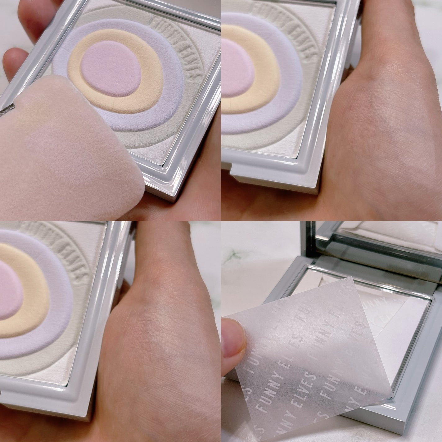 ネビュラ プレストパウダー/FUNNY ELVES方里/プレストパウダーを使ったクチコミ(4枚目)