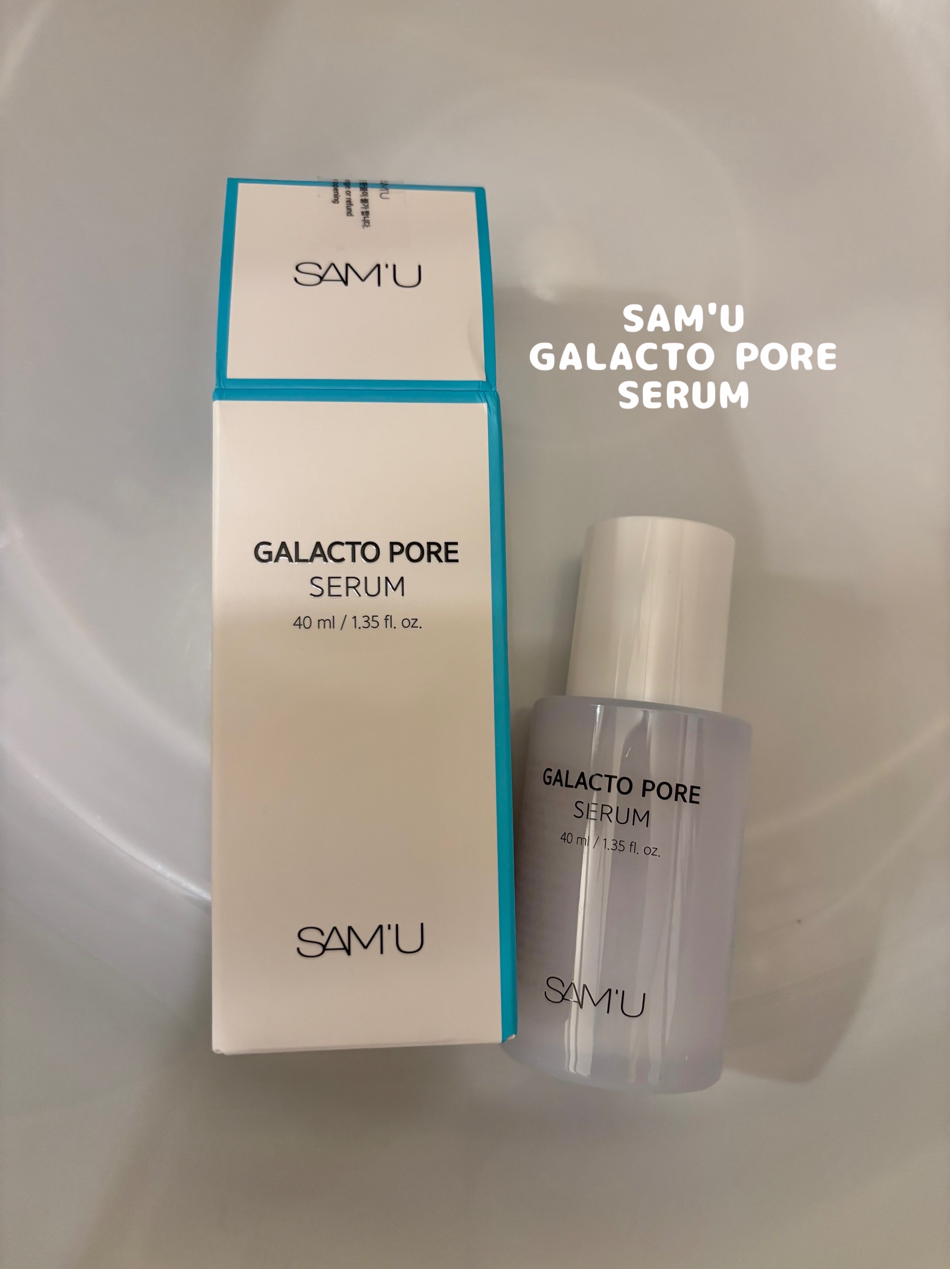 サミュ ガラクトポア セラム/SAM'U/美容液を使ったクチコミ（1枚目）