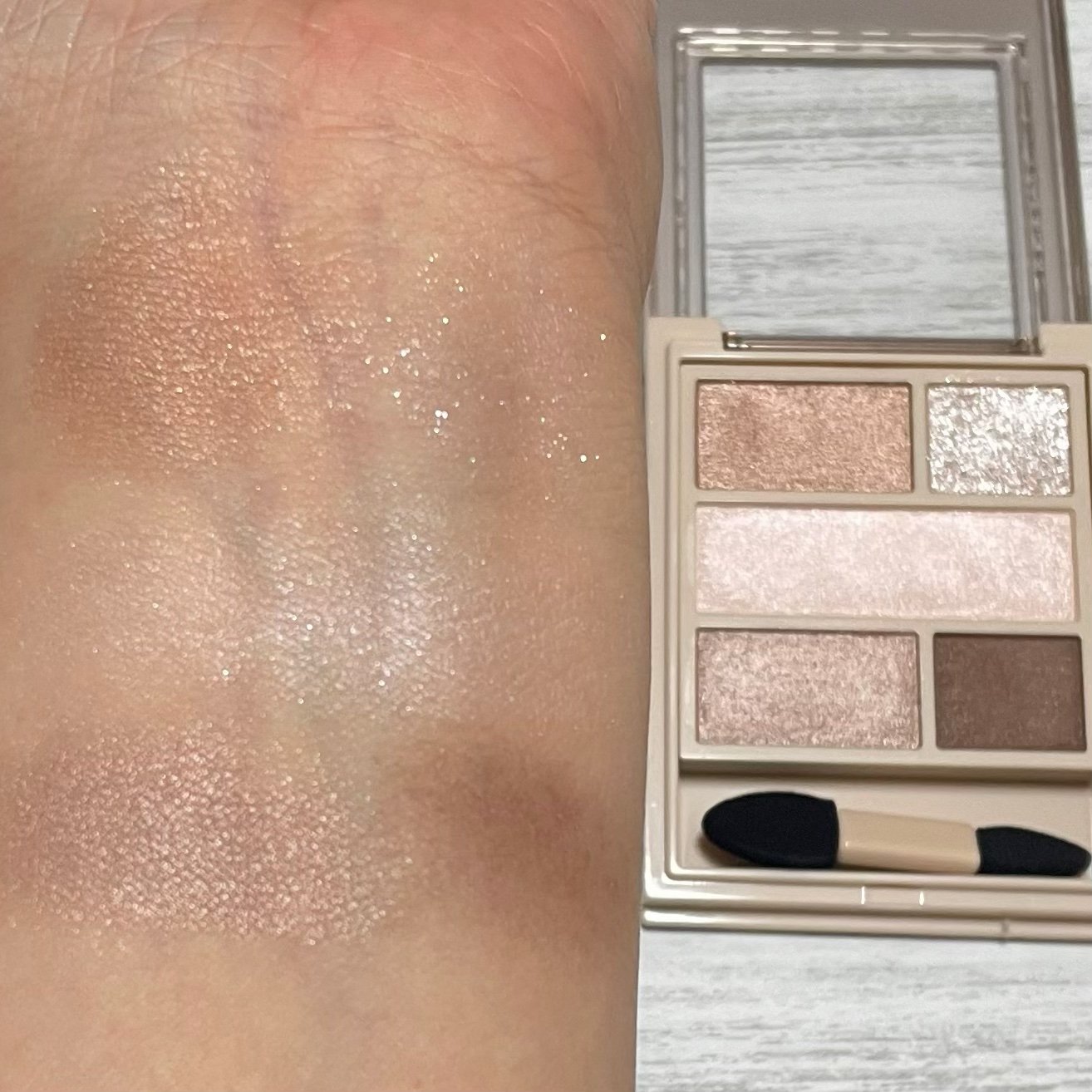 ダブル ムード アイズ/Visée/アイシャドウパレットを使ったクチコミ（3枚目）