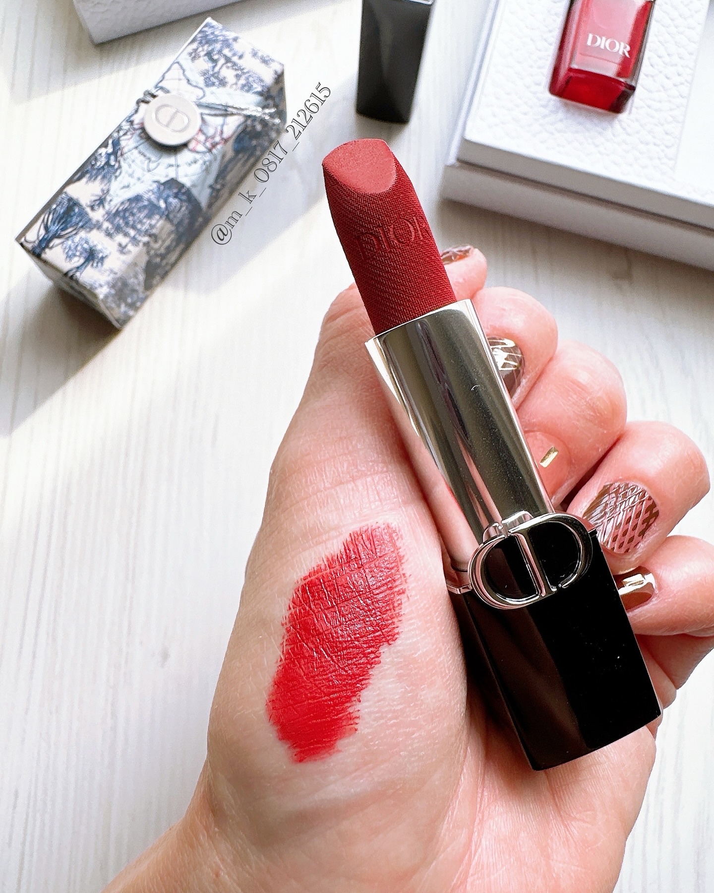 DIOR/ ルージュディオール　ニュールックエディション　999V ベルベット ルージュ ディオール / ディオール(口紅, メイクアップ)の通販