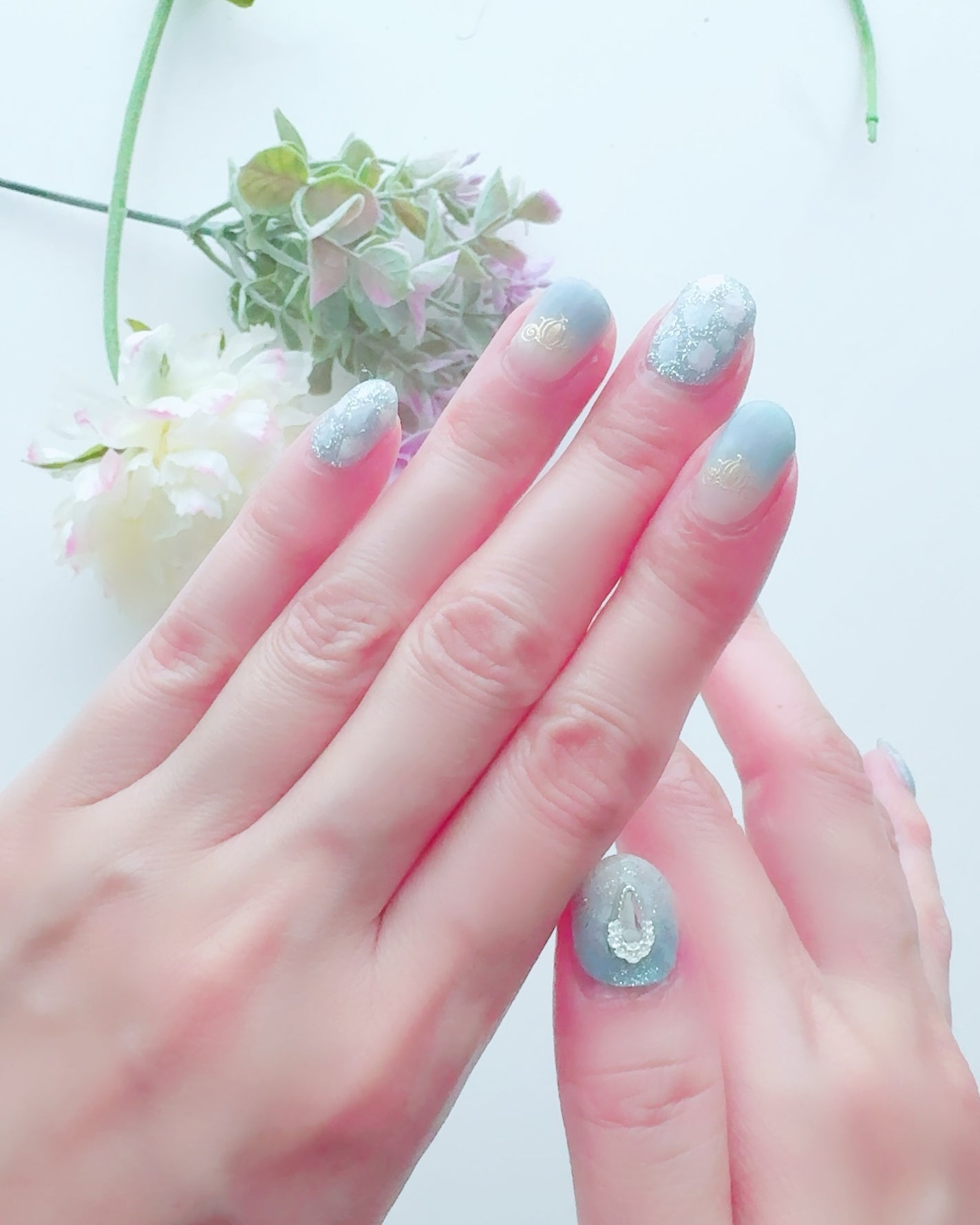 ハンド&ペディキュアセット Disney collection/ohora/ネイルシールを使ったクチコミ(7枚目)