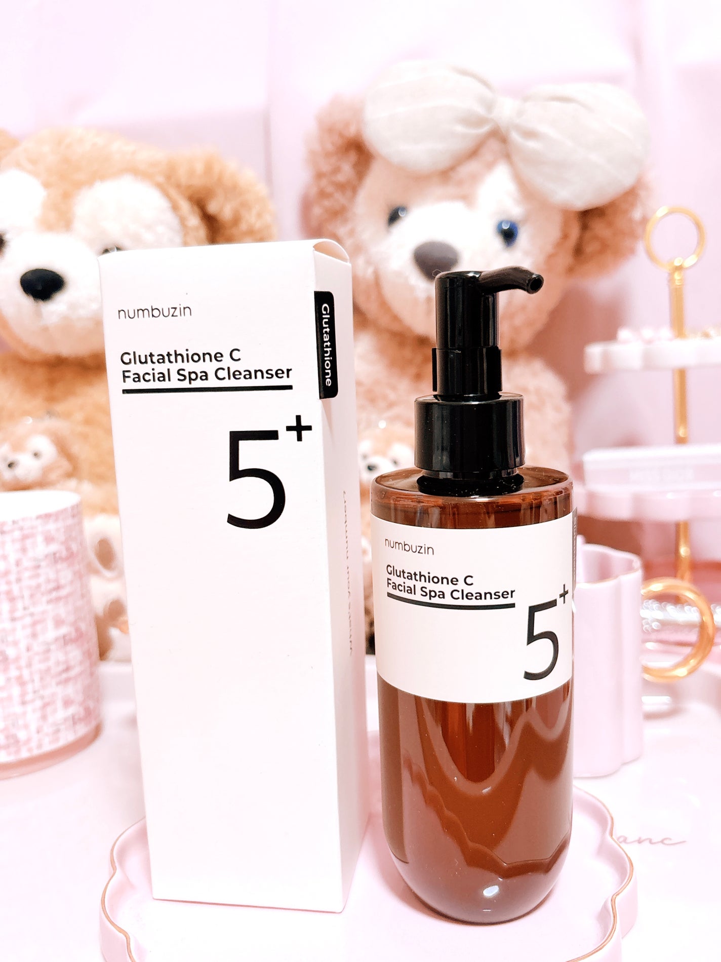5番 白玉グルタチオンCアロママッサージクレンジング/numbuzin/オイルクレンジングを使ったクチコミ(1枚目)