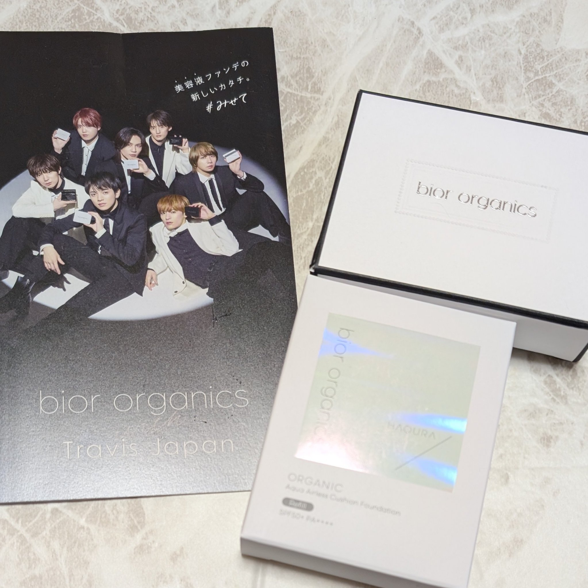 オーガニックアクア エアレスクッション ナチュラビオール/bior oraganics/クッションファンデーションを使ったクチコミ（1枚目）