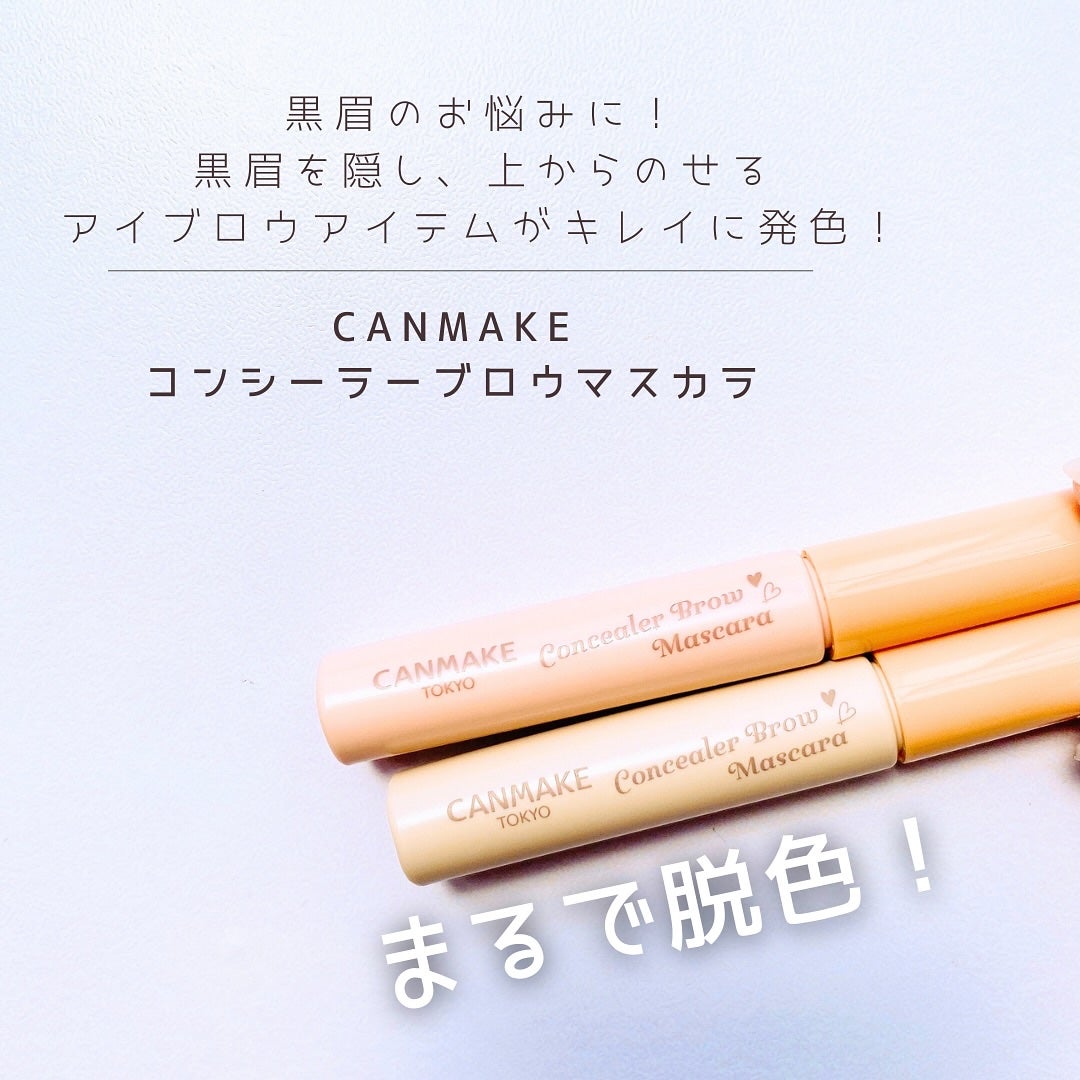 コンシーラーブロウマスカラ/キャンメイク/その他アイブロウを使ったクチコミ(1枚目)