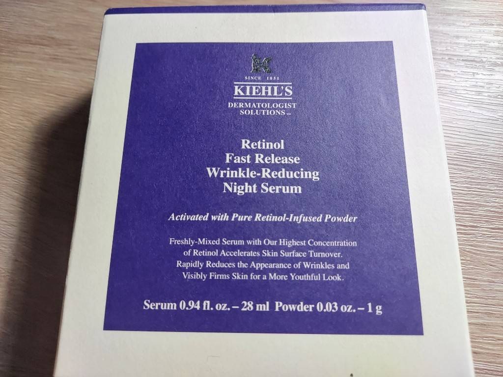 キールズ DS RTN ナイト コンセントレート /Kiehl's/美容液を使ったクチコミ（1枚目）