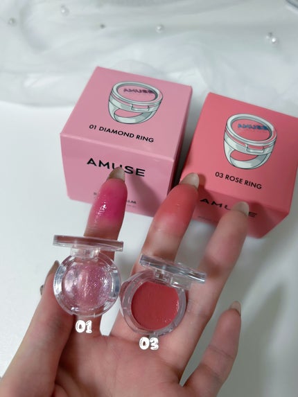 リップリングバーム/AMUSE/リップバームを使ったクチコミ(3枚目)