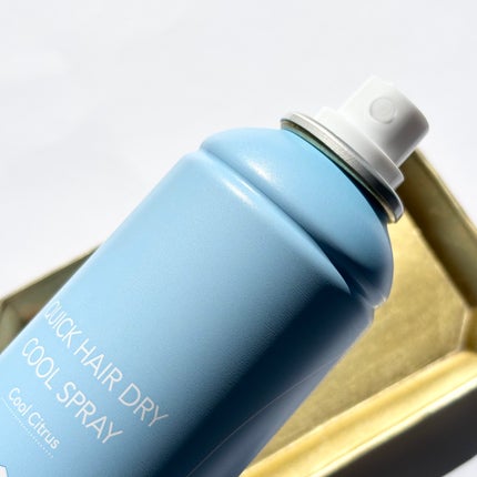 スキューズミー クイックヘアドライクールスプレー クールシトラスの香り/スキューズミー/ヘアスプレーを使ったクチコミ(2枚目)