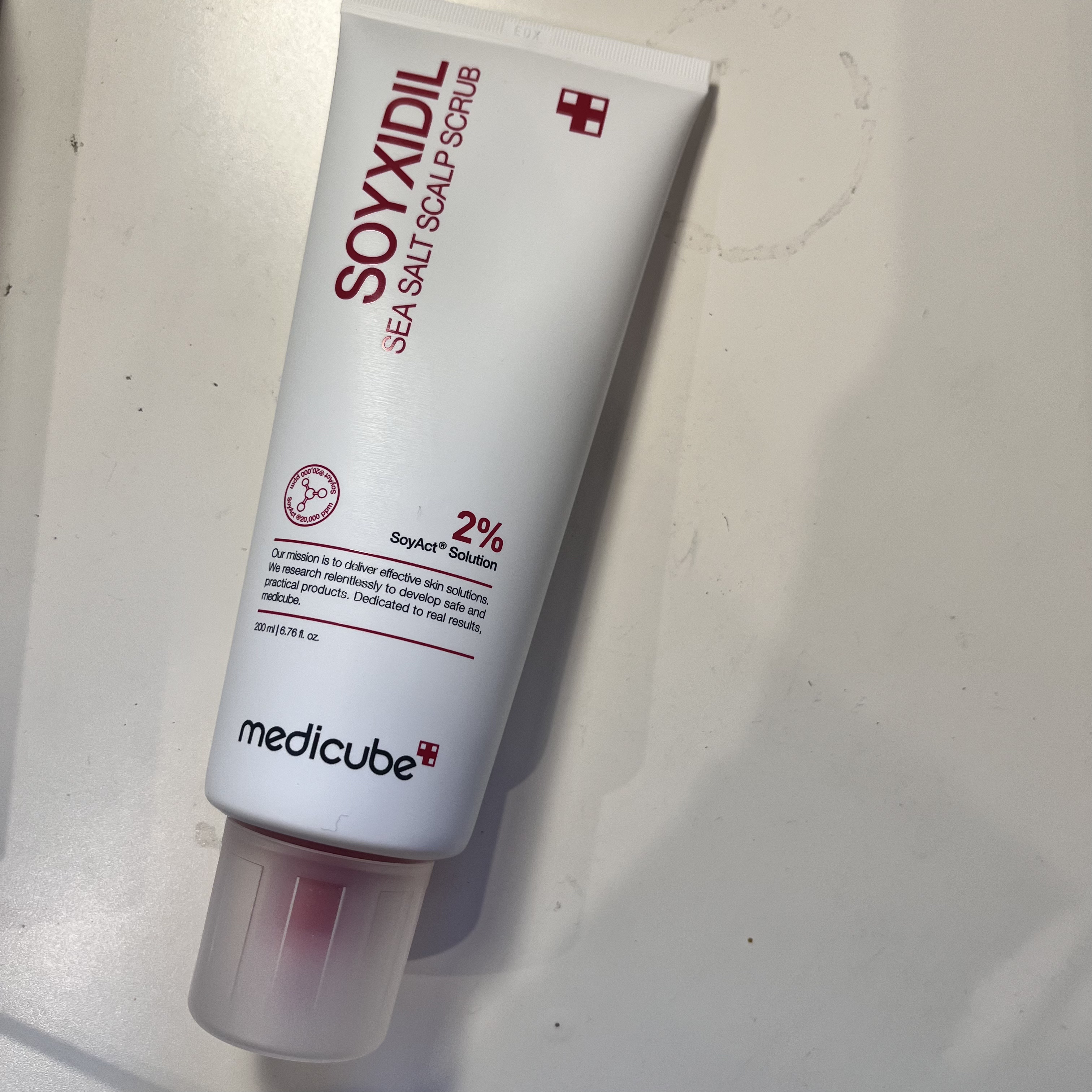 シーソルトヘッドスクラブ/MEDICUBE/ヘッドスクラブを使ったクチコミ（2枚目）