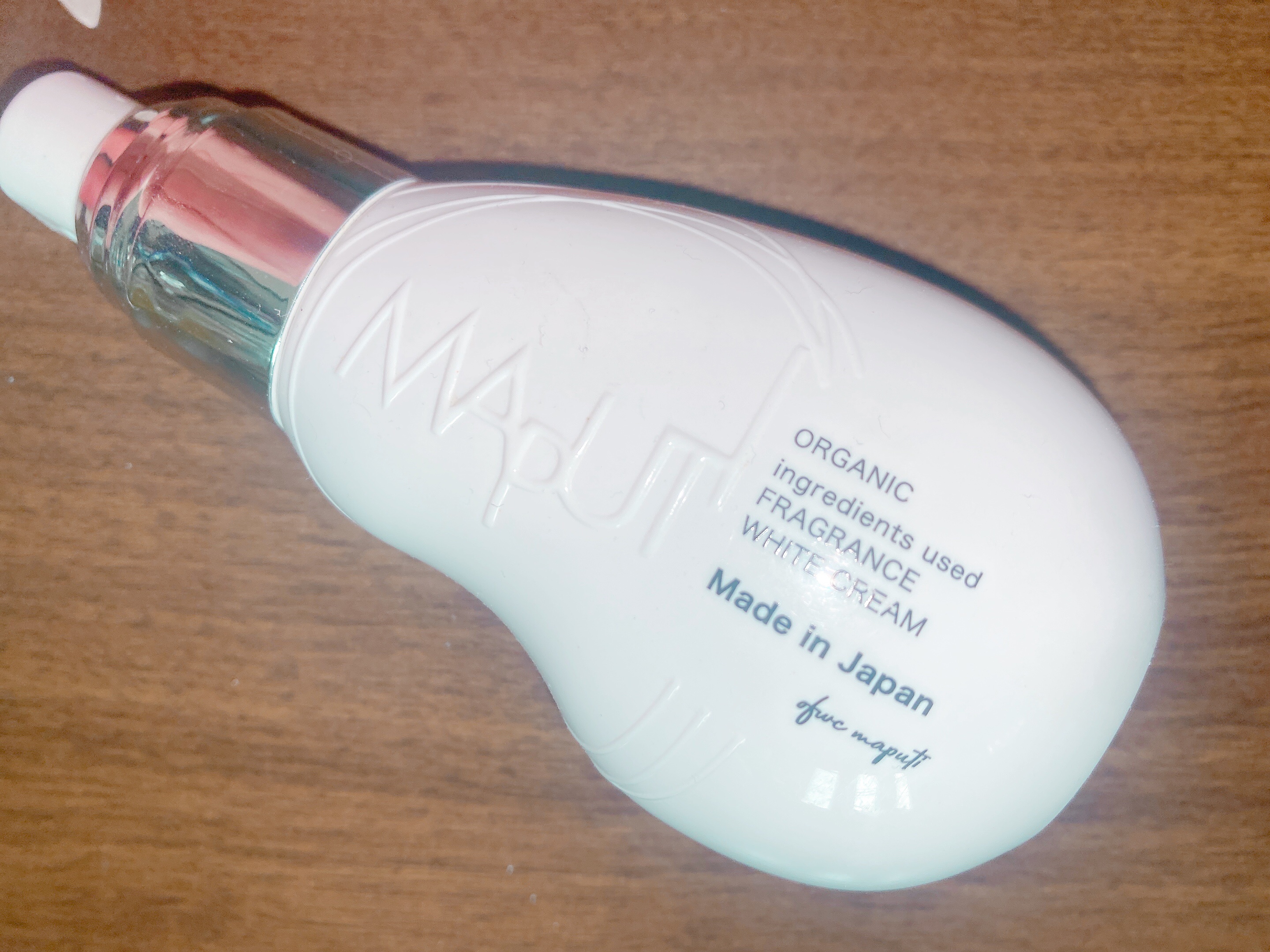 オーガニックフレグランスホワイトクリーム/MAPUTI/デリケートゾーンケアを使ったクチコミ（1枚目）