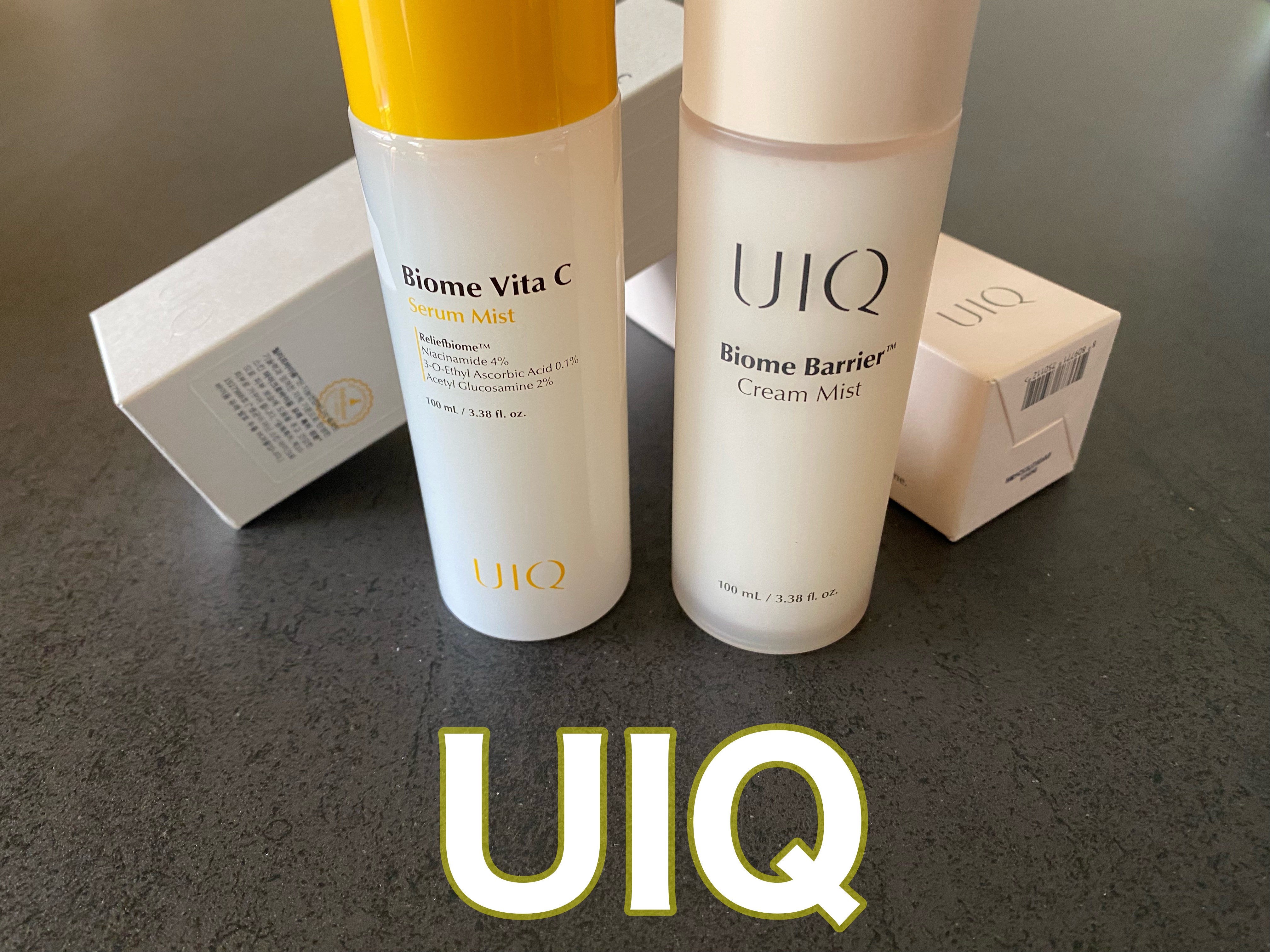 バイオームバリア クリームミスト/UIQ/ミスト状化粧水を使ったクチコミ（1枚目）