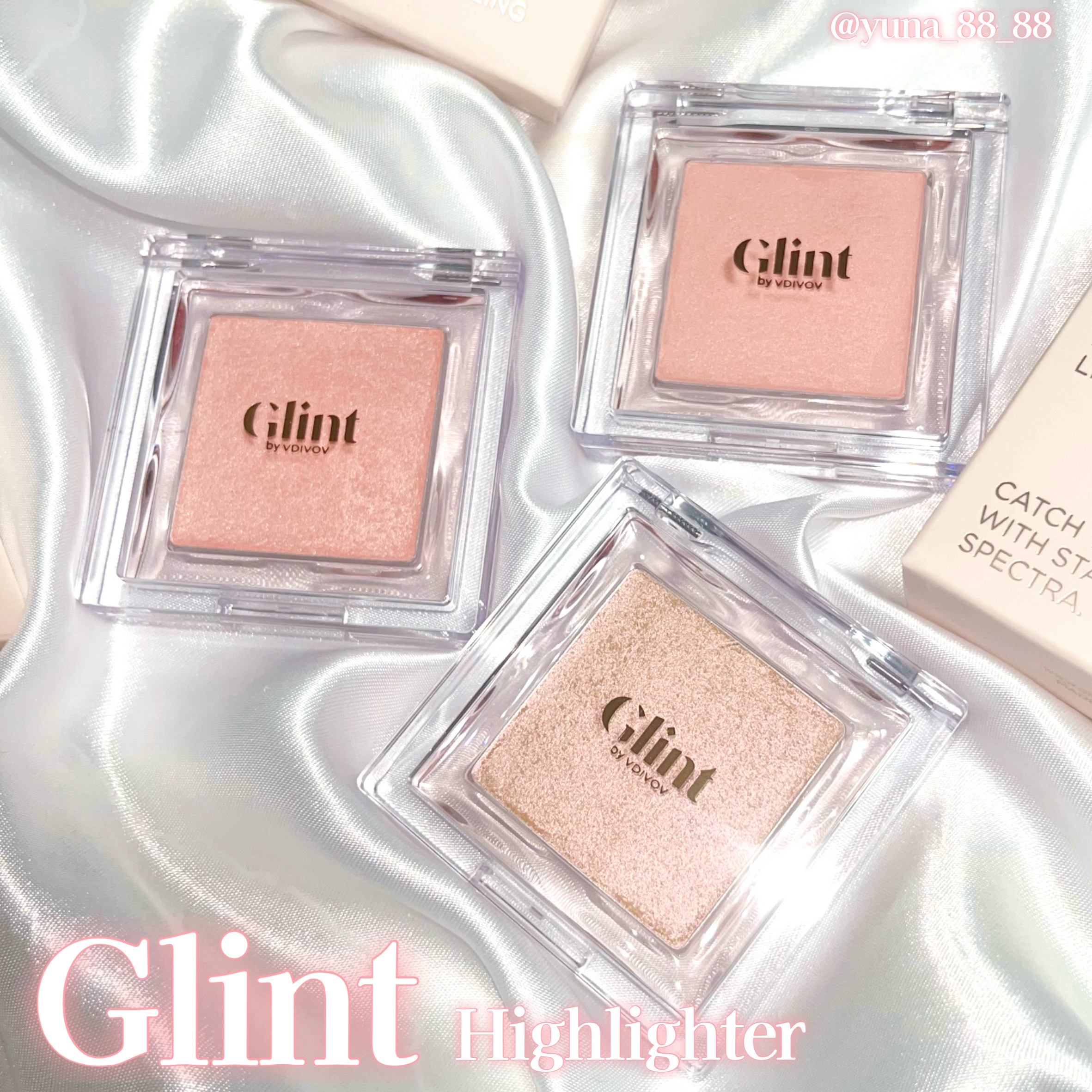 ビディボブ ハイライター/Glint/パウダーハイライトを使ったクチコミ（2枚目）