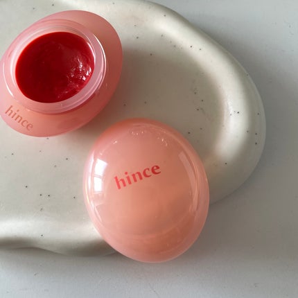 ロウグロウデューイーボール 02 ハニーコーラル/hince/リップバームの画像