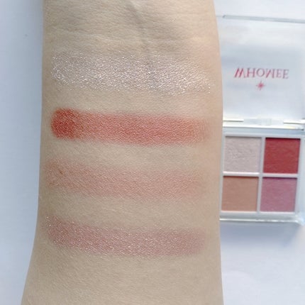 フーミー リリュタンパレット/WHOMEE/アイシャドウパレットを使ったクチコミ(7枚目)